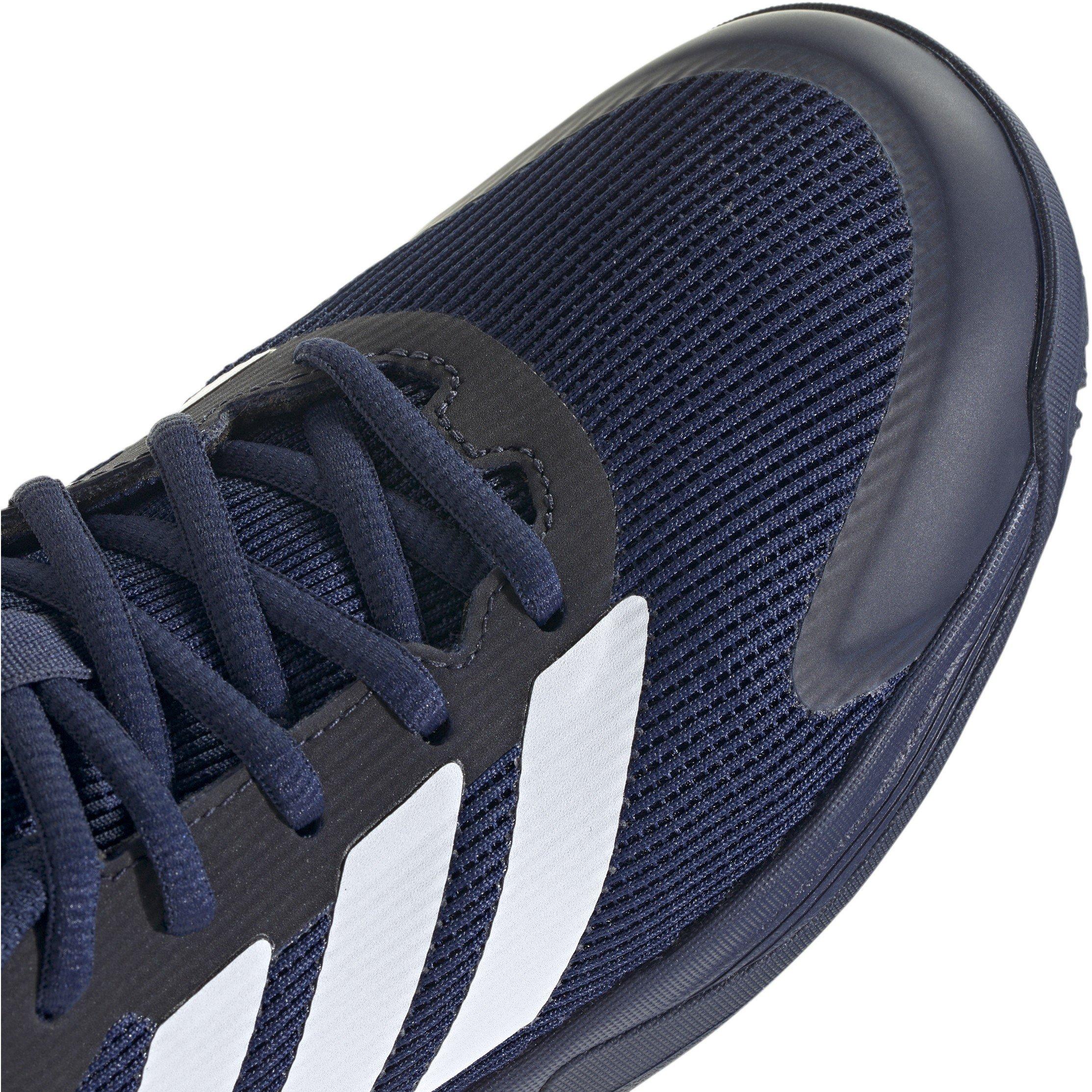 Blue/White/Blck - adidas - Kids' Tennis Shoes - 8