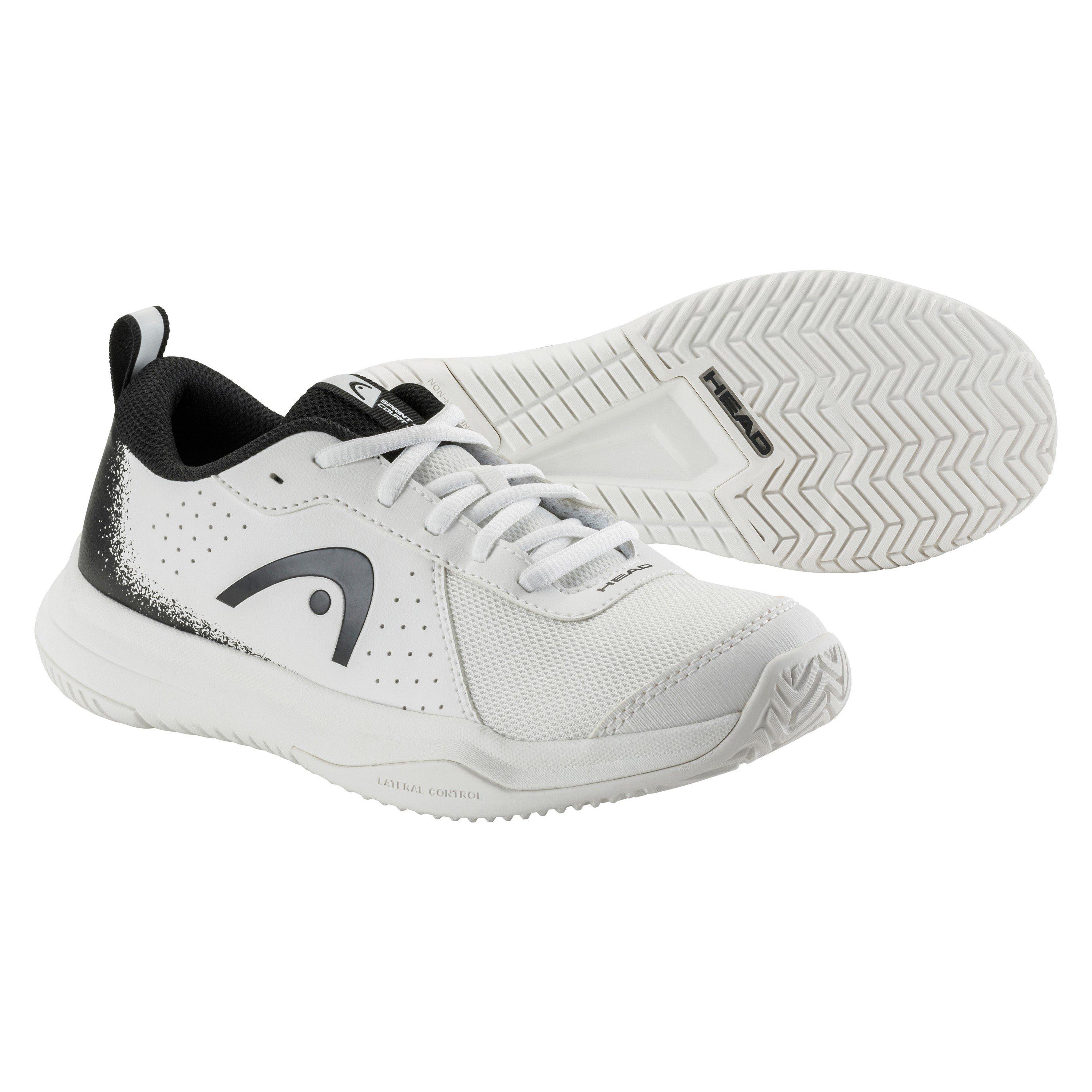 Bianco Nero - HEAD - Sprint Court 4.0 Junior Tennis / Padel Shoes - 1