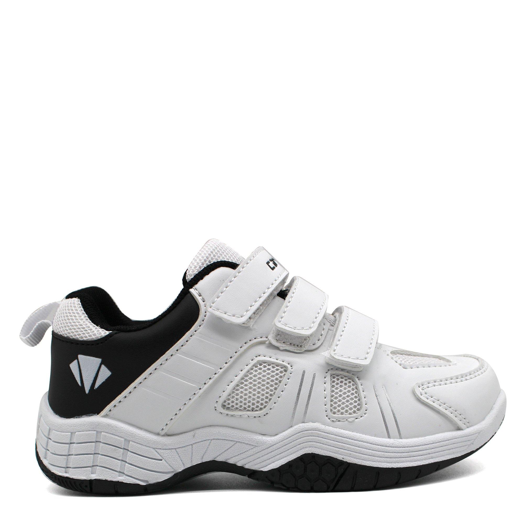 WHITE / BLACK - Carlton - Carlton CC-109K Junior Badminton Shoes - 1