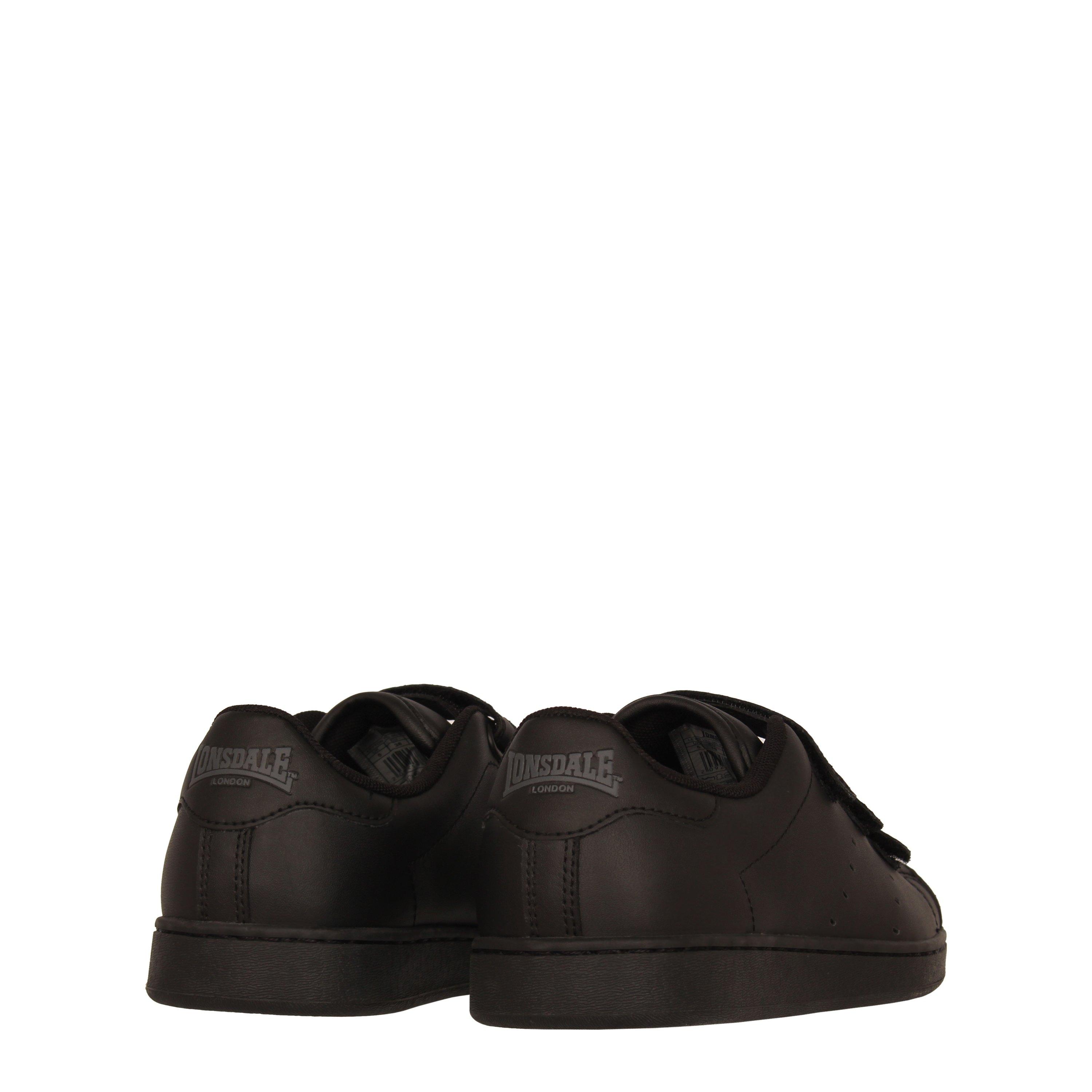 Noir/Noir - Lonsdale - Leyton Trainers Juniors - 4