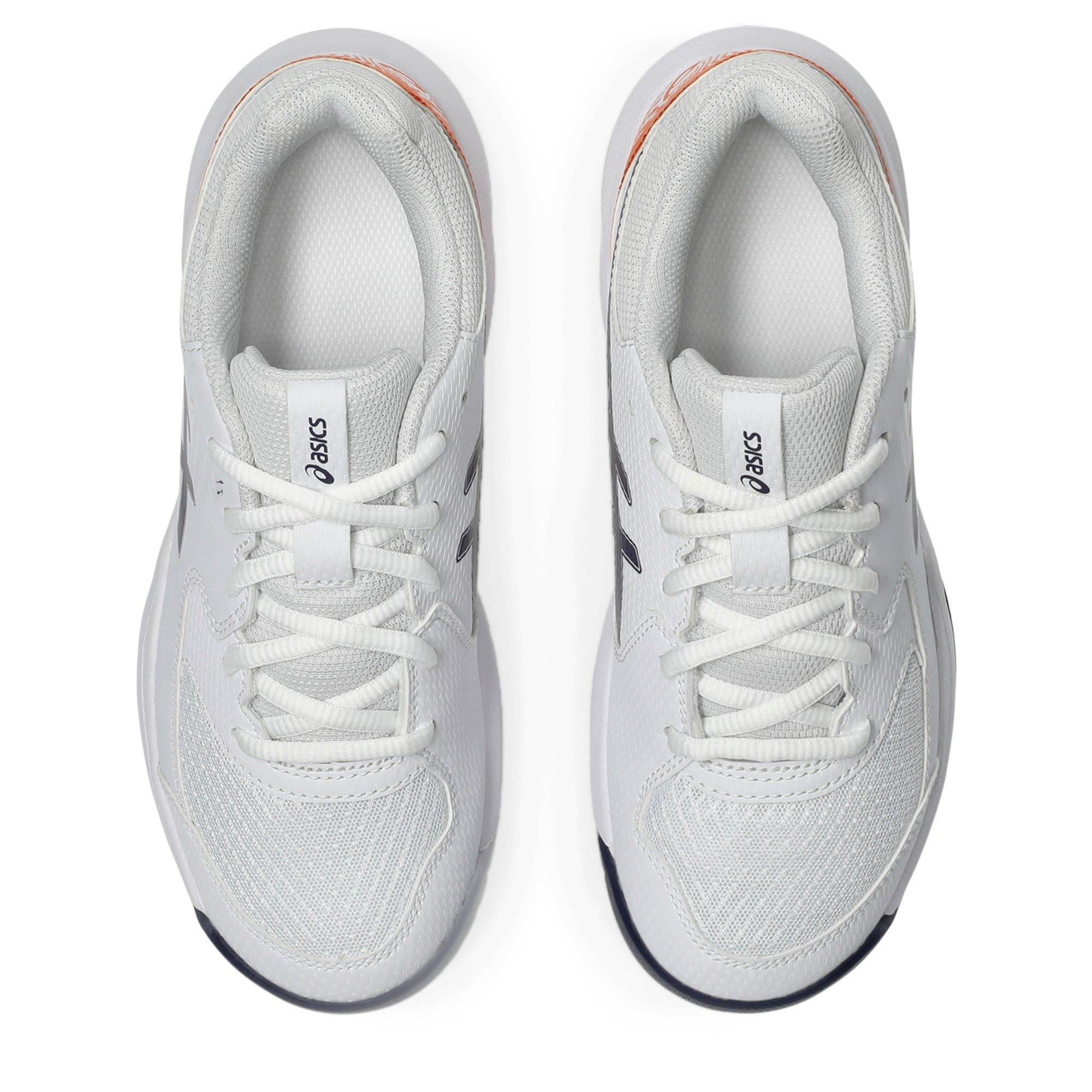 Bianco/Indaco - Asics - Gel-Dedicate 8 Gs Tennis Shoes Unisex Kids - 6