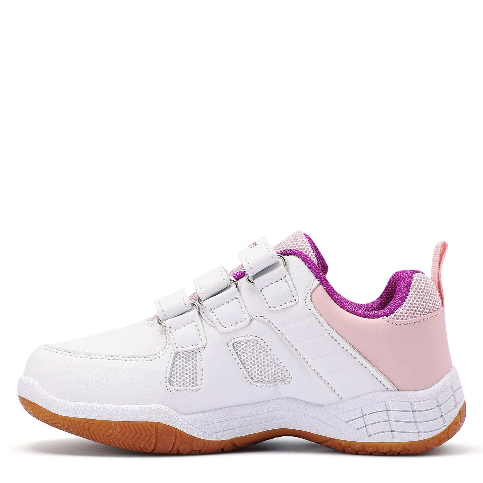 WHITE / PINK - Carlton - CC-109K Badminton Trainers Childrens - 2