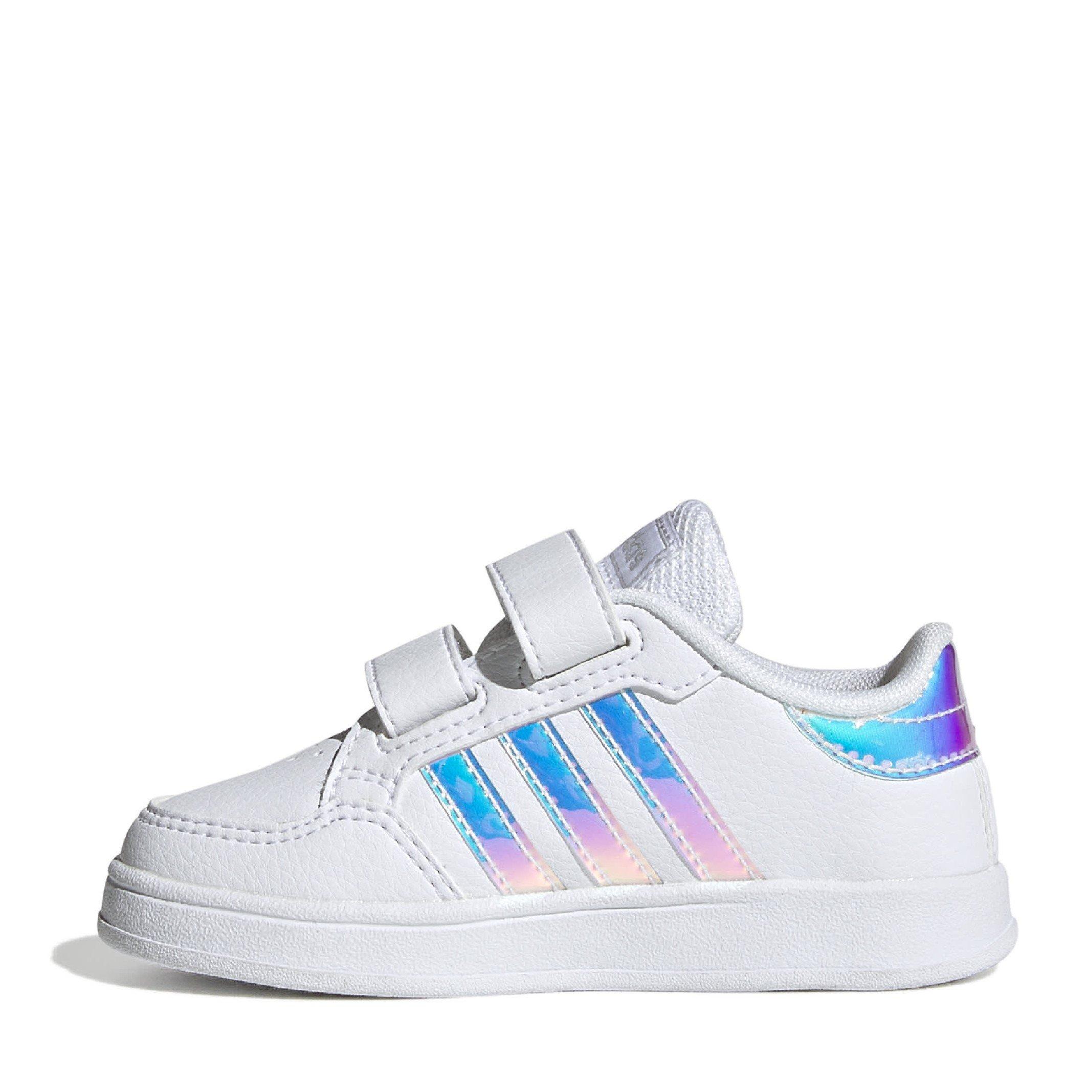 Weiß/Grau - adidas - Breaknet Tennis Shoes - 2