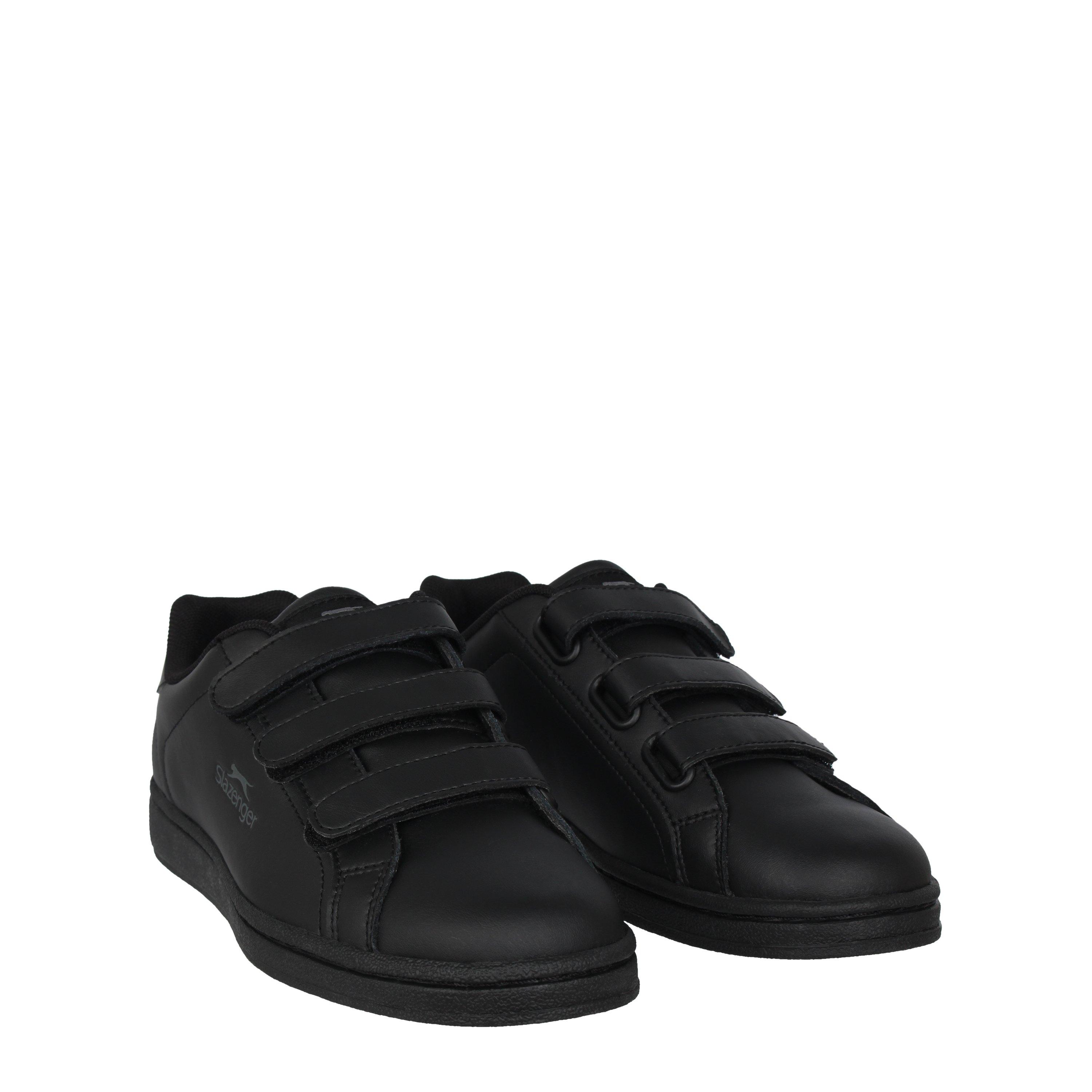 Black/Charcoal - Slazenger - Ash Vel Trainers Junior - 3