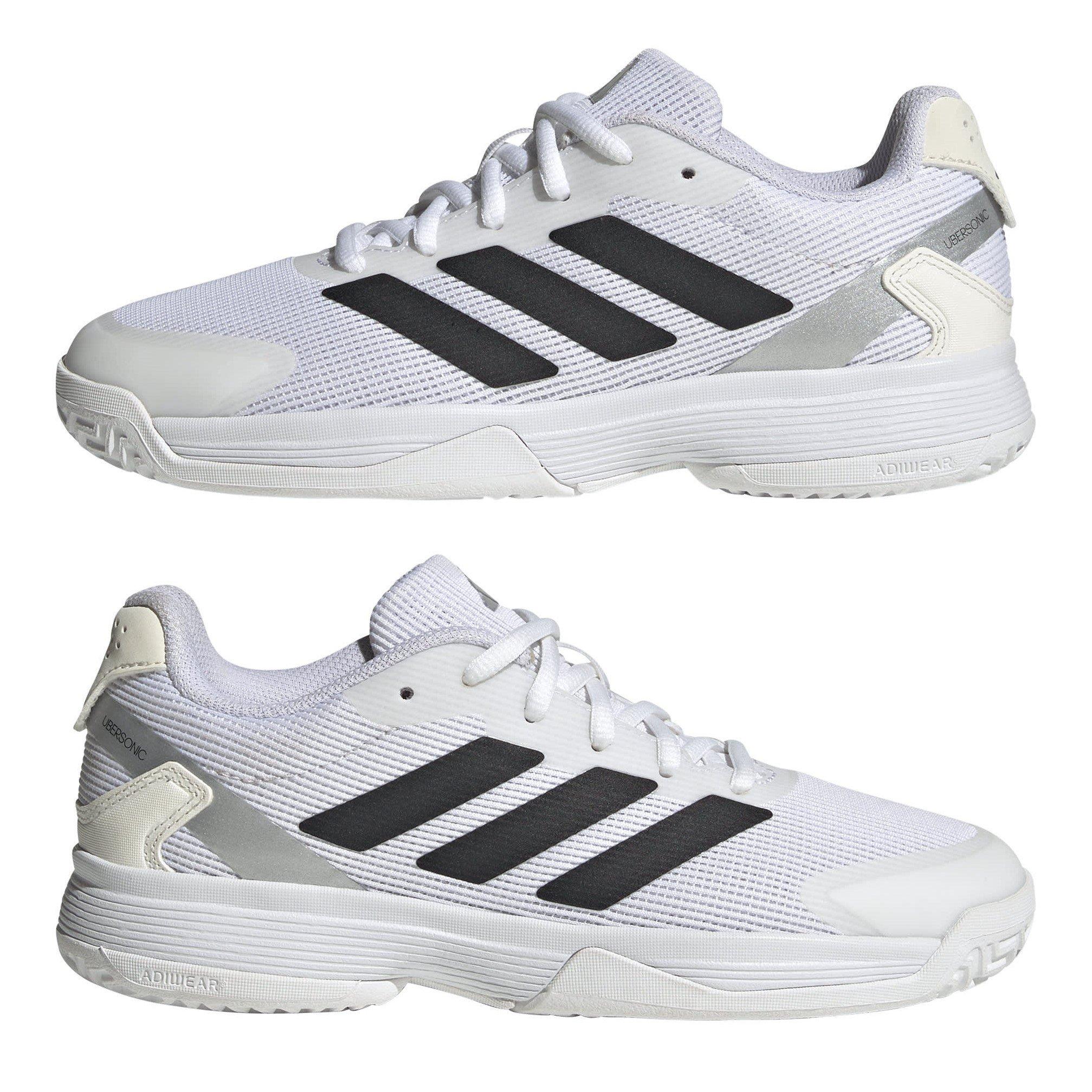White - adidas - Ubersonic Tennis Shoes Kids - 9