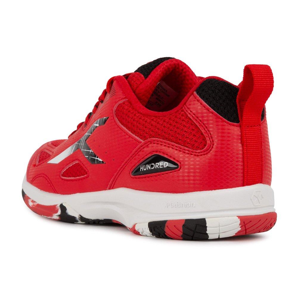 RED/BLACK - Hundred - Hundred Galaxy Badminton Trainers Juniors - 3