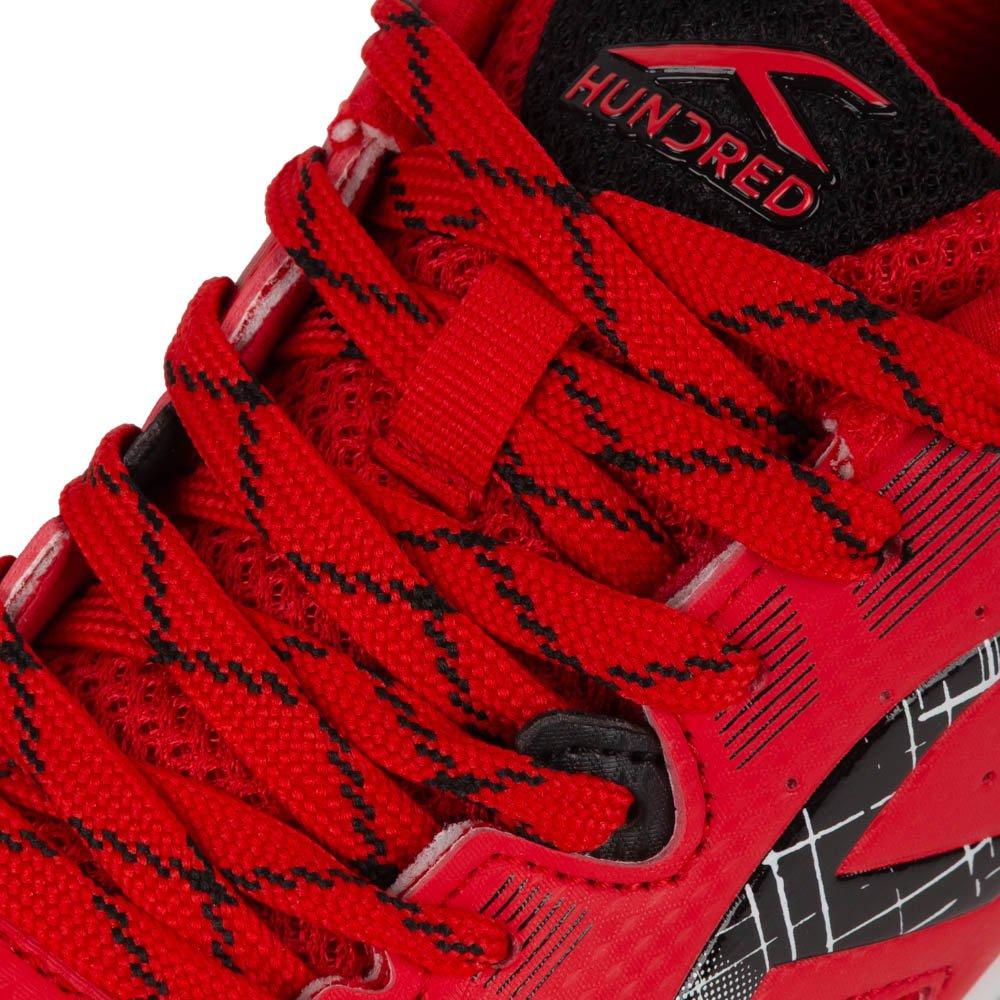 RED/BLACK - Hundred - Hundred Galaxy Badminton Trainers Juniors - 6