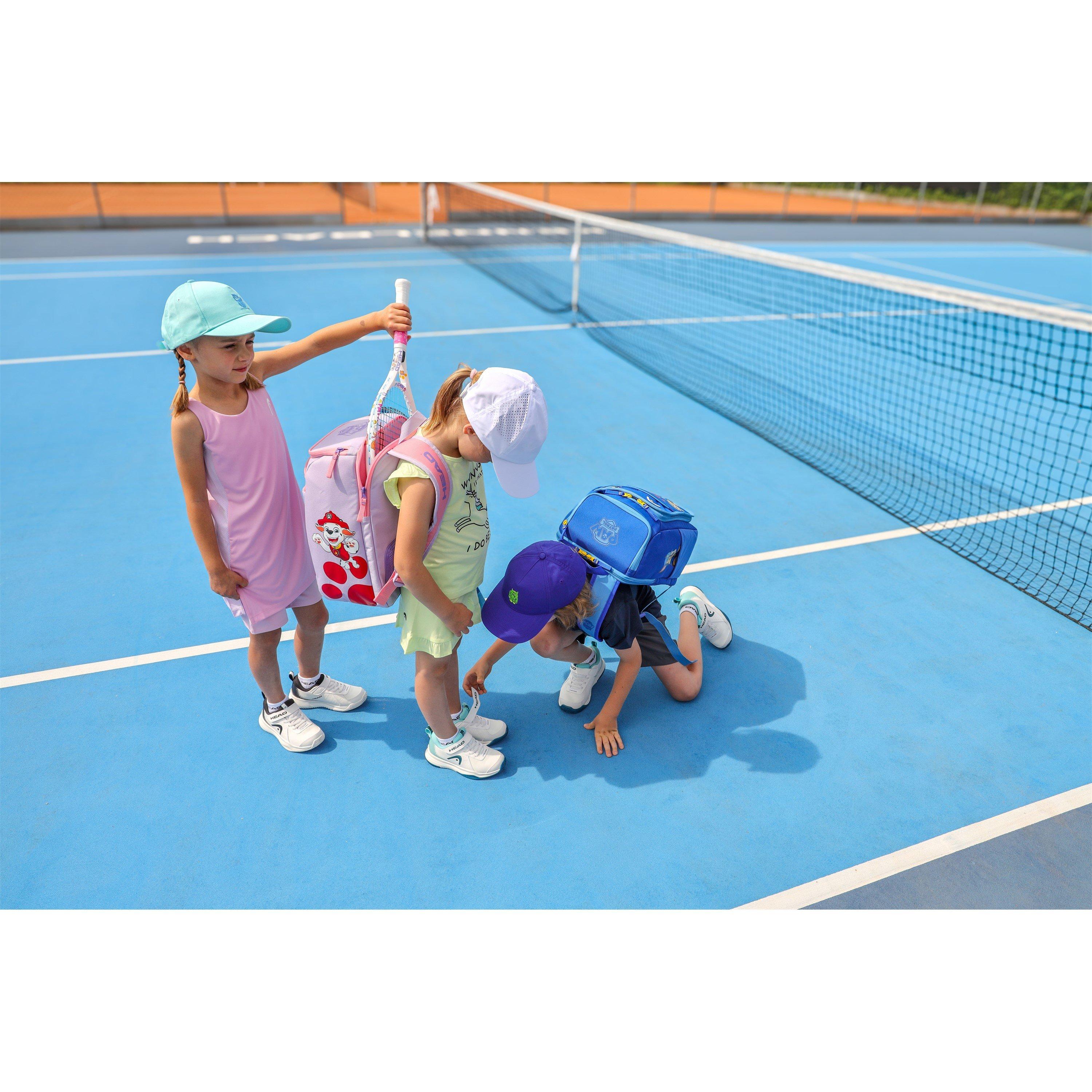 White/Blk - HEAD - Sprint Velcro 4.0 Kids Tennis Shoes - 6