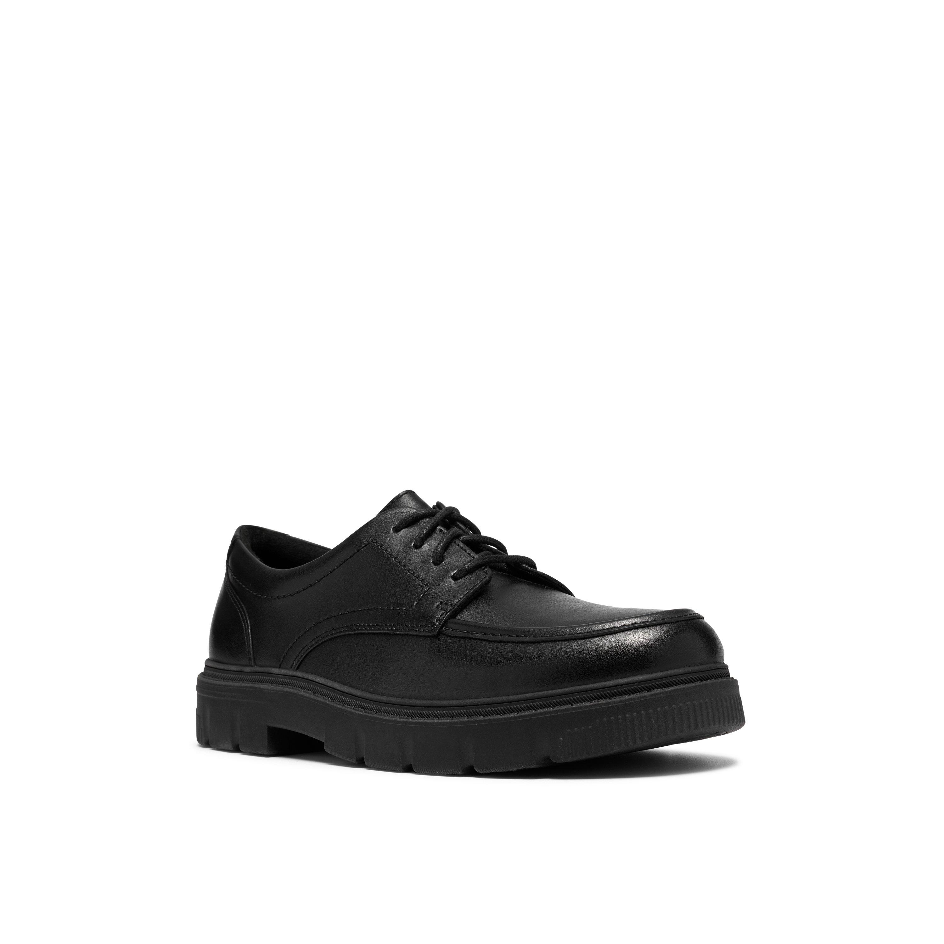 Black - Clarks - Clarks Lorcam Lane Y Jn62 - 4