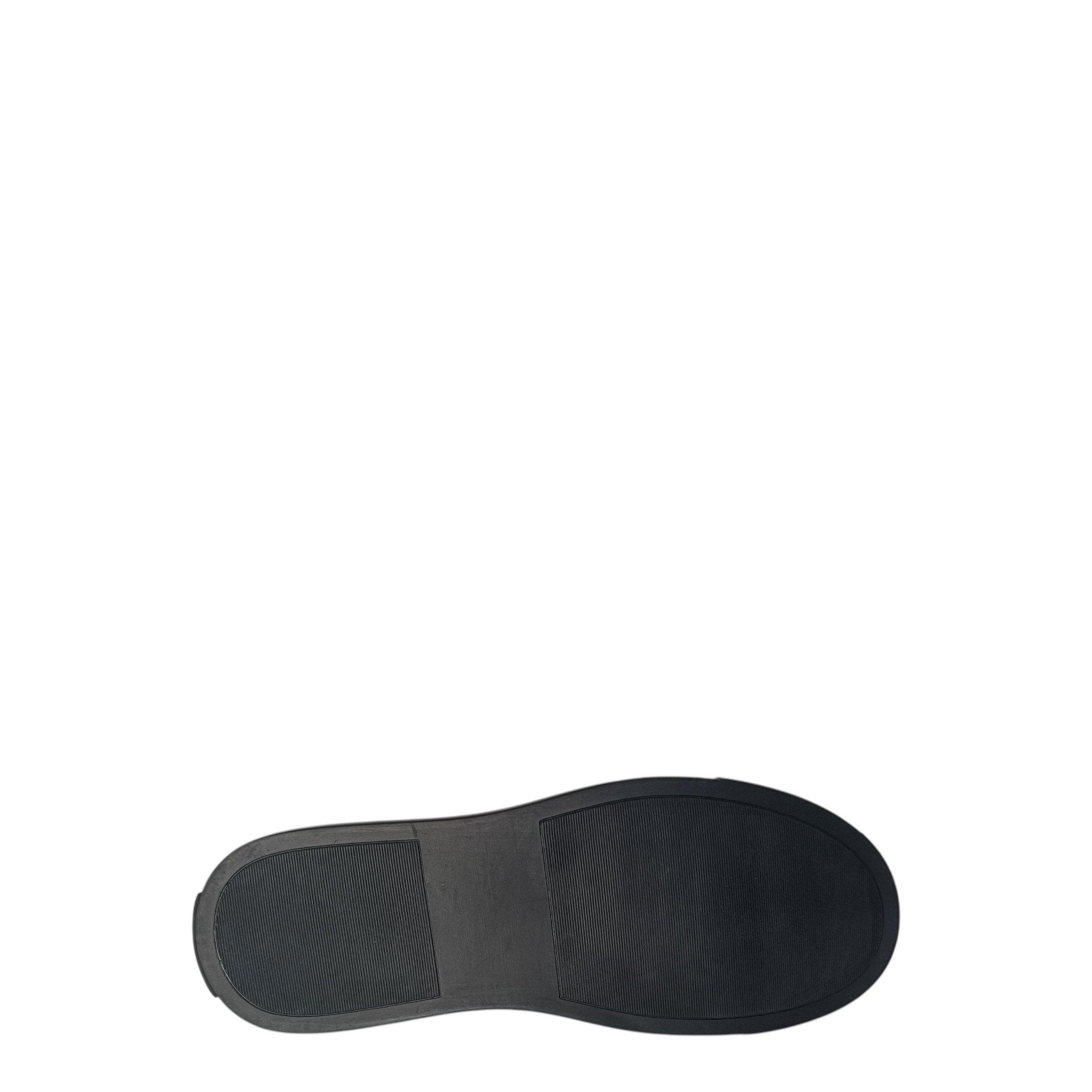 Black - Pretty Green - Kids' Latham Moc Toe Formal Shoes - 6