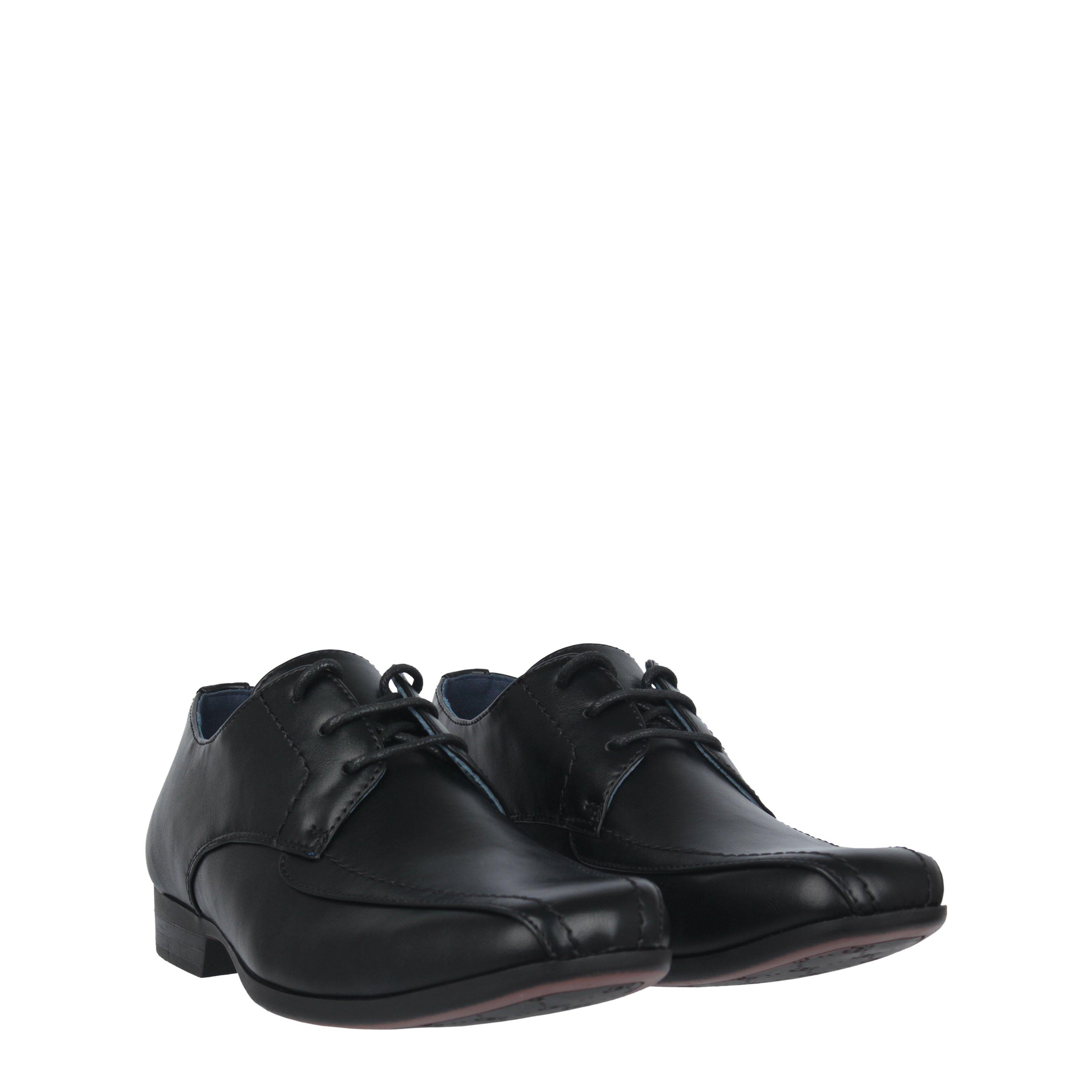 Sort - Giorgio - Bourne Lace Junior Boys Shoes - 3