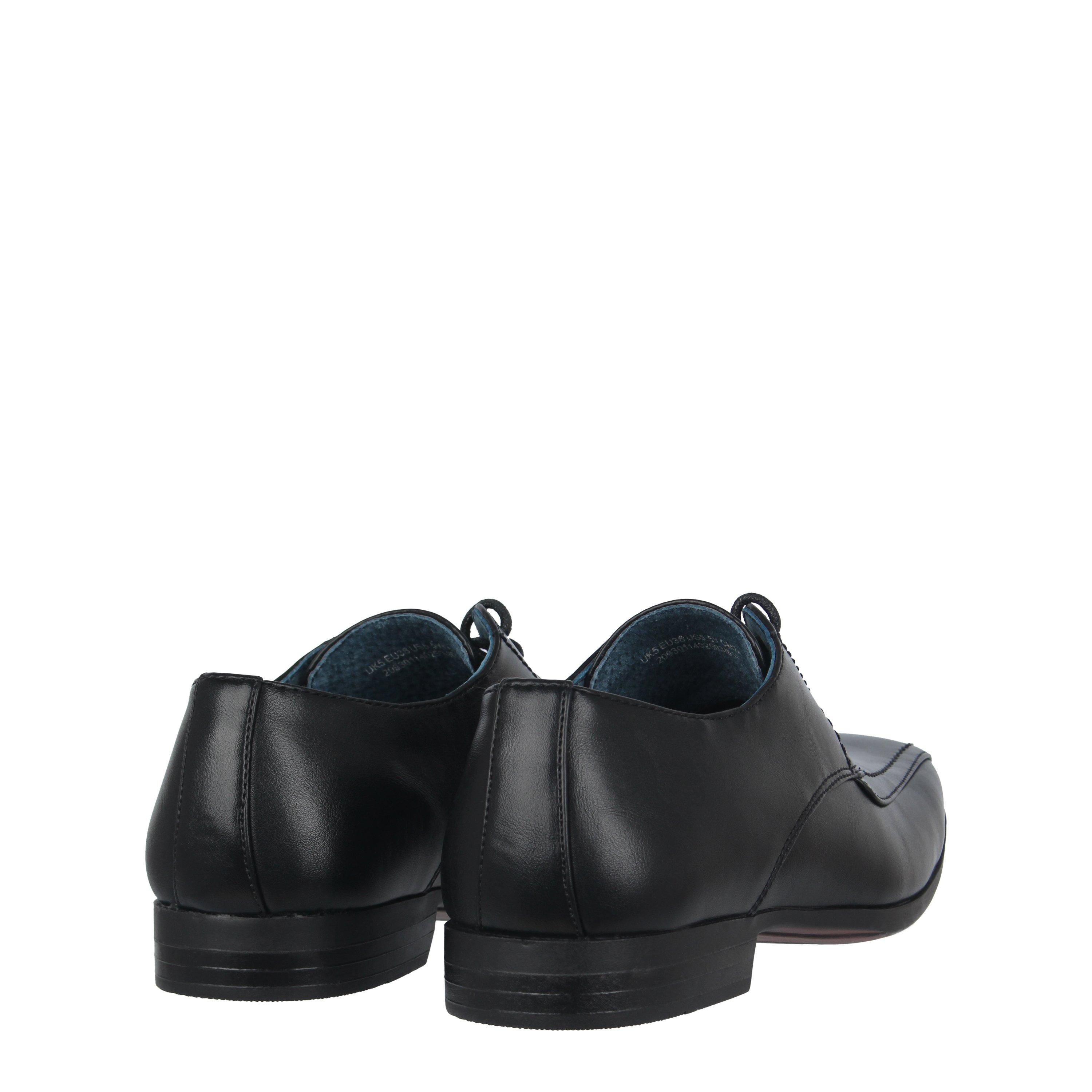 Sort - Giorgio - Bourne Lace Junior Boys Shoes - 4
