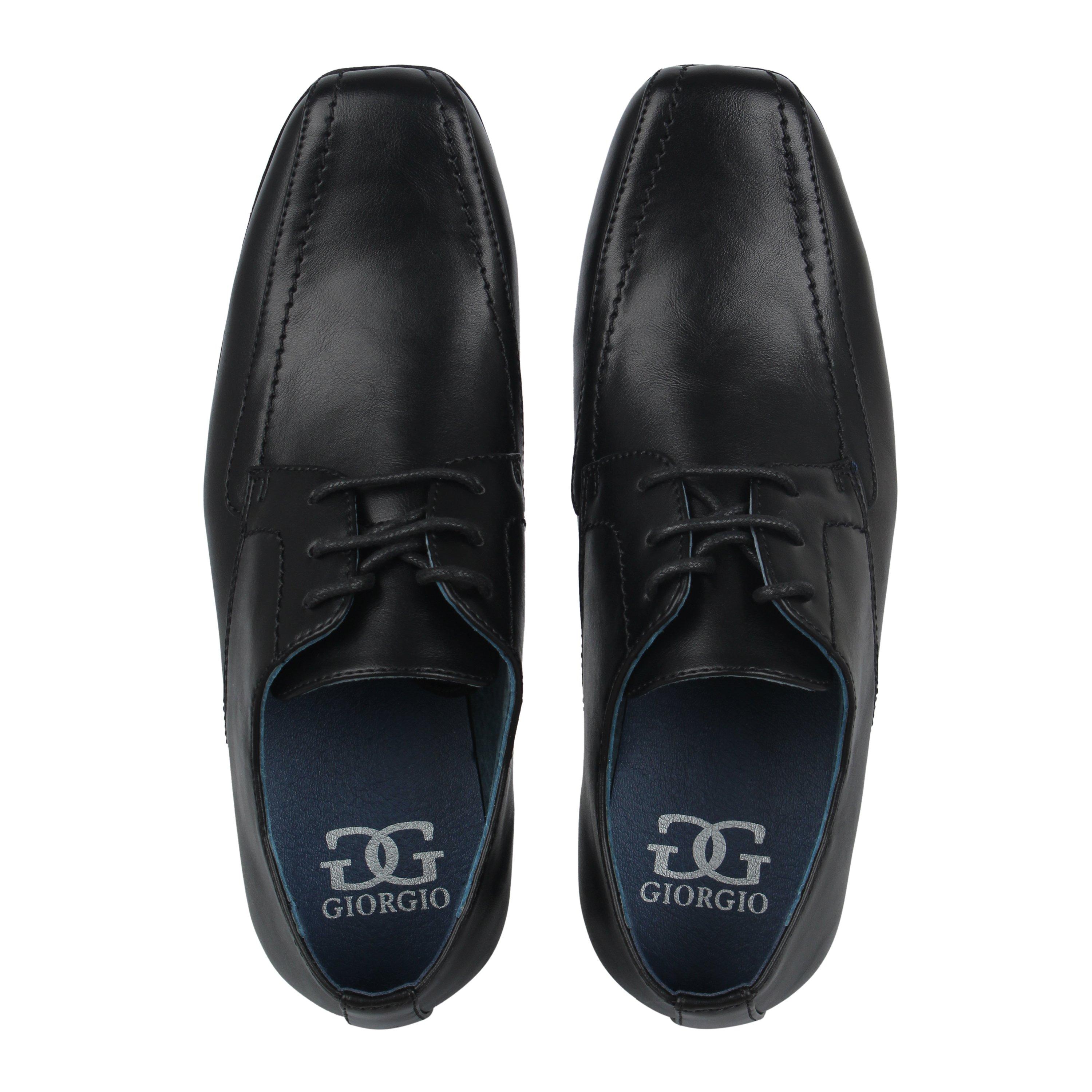 Sort - Giorgio - Bourne Lace Junior Boys Shoes - 5