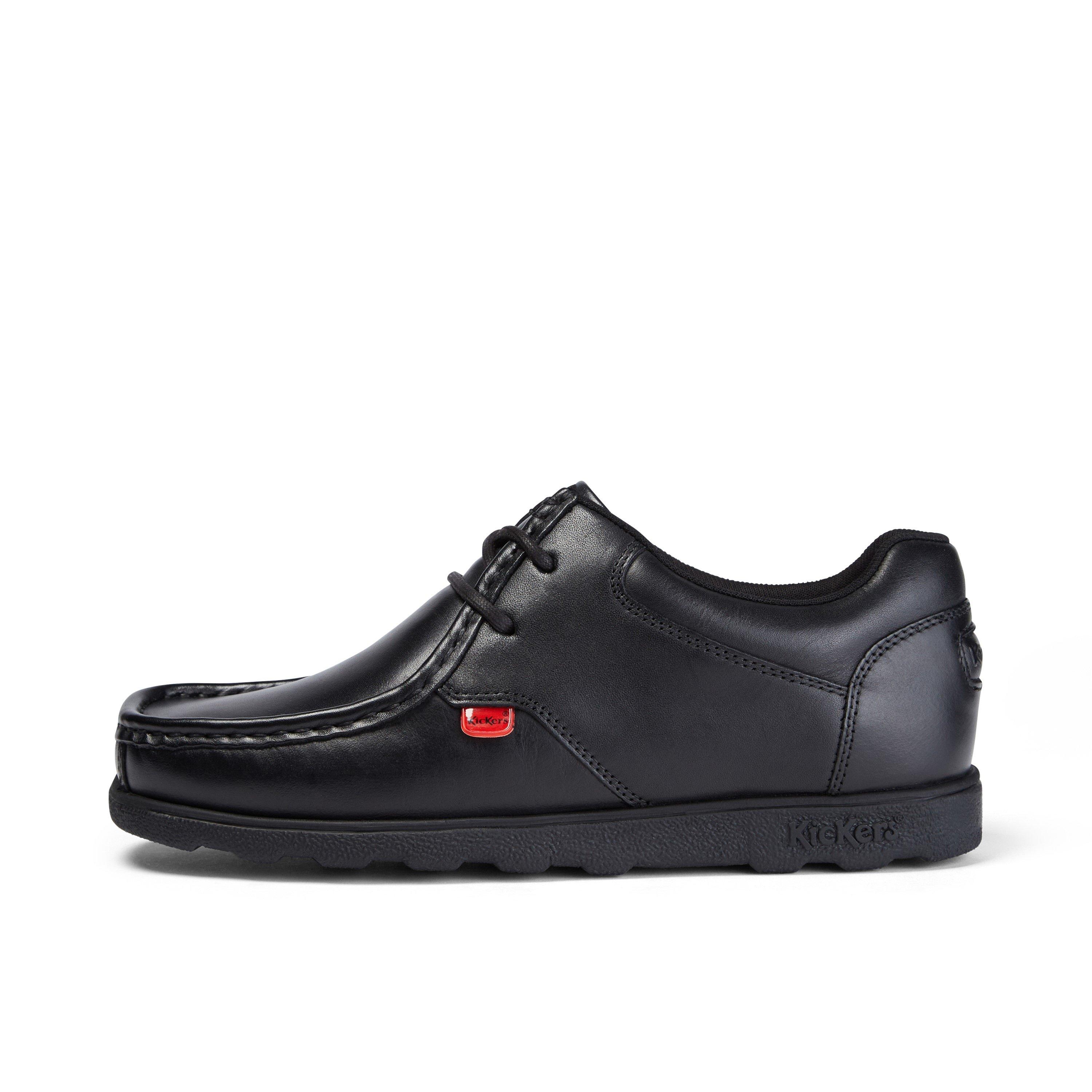 Nero - Kickers - Fragma Lace Up Kids Shoes - 1