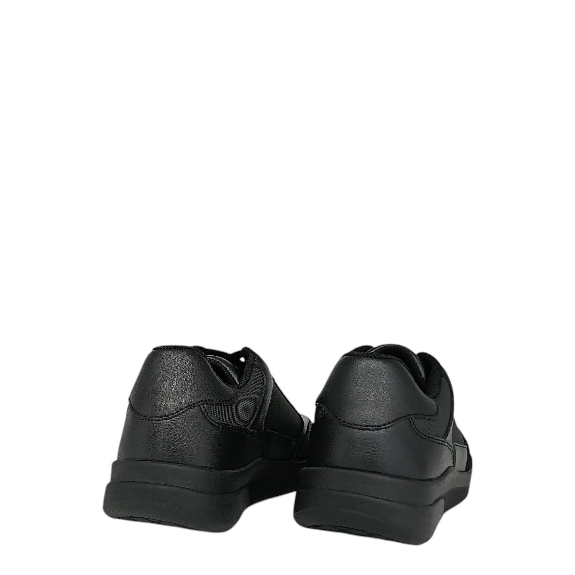 Black - Pretty Green - Kids' Moc Toe Formal Shoes - 4