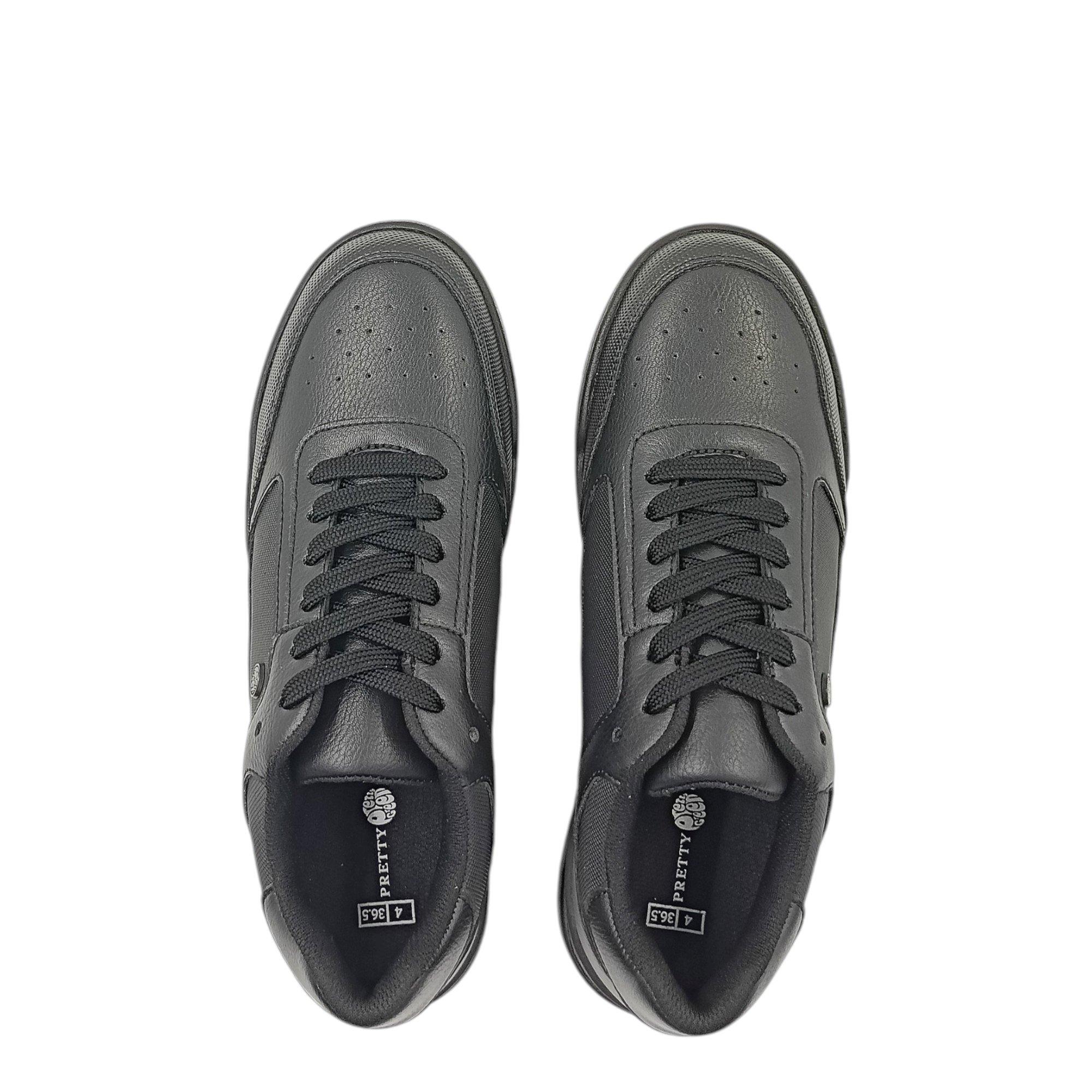 Black - Pretty Green - Kids' Moc Toe Formal Shoes - 5
