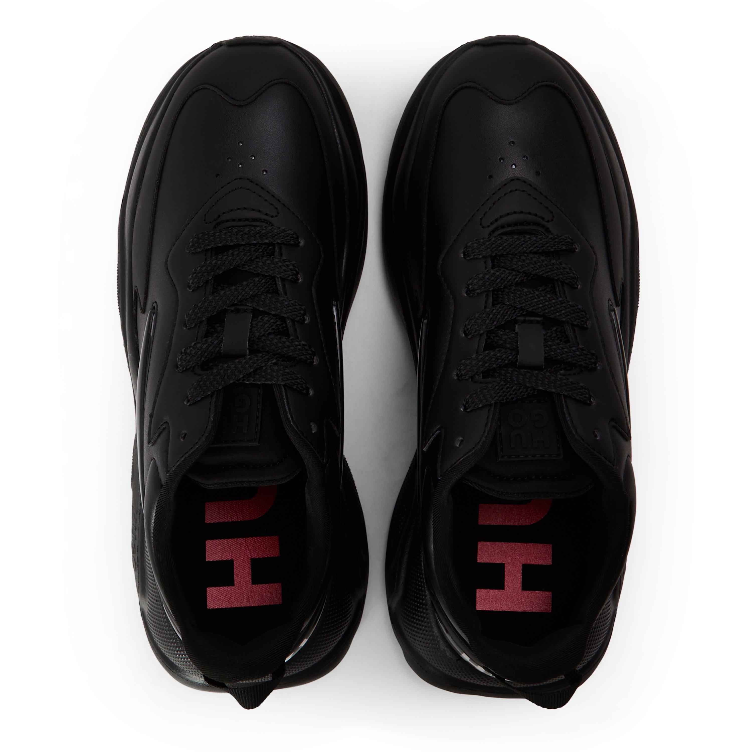 Black - Hugo - Leon Runn Blub 10252247 01 Tennis Shoes Boys - 4