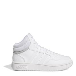 adidas Hoops Mid- High Tops Junior Boys