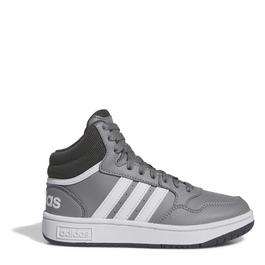 adidas Hoops Mid- High Tops Junior Boys