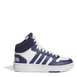 adidas Hoops Mid High Tops Junior Boys