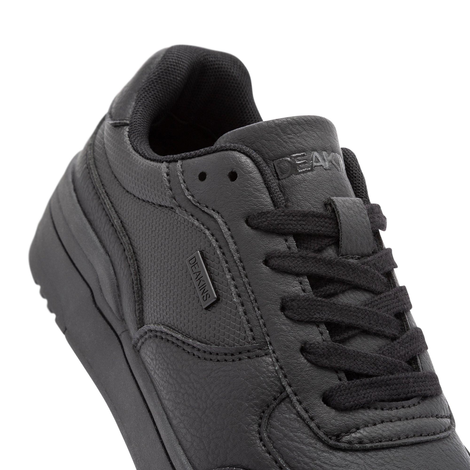 Negro - Deakins - Zapatillas Leon Juniors - 4