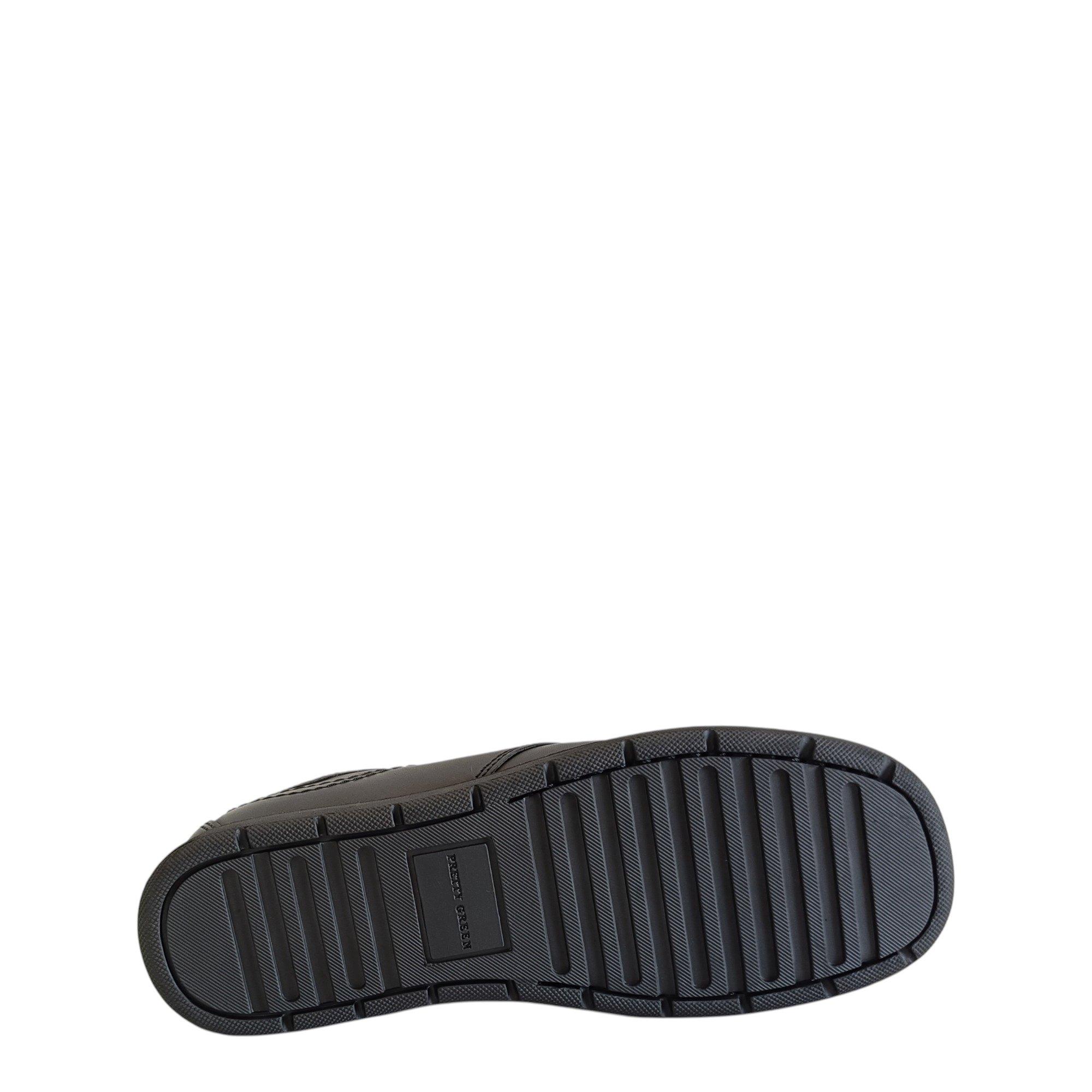 Nero - Pretty Green - Waltham Moc Toe Formal Shoes - 6