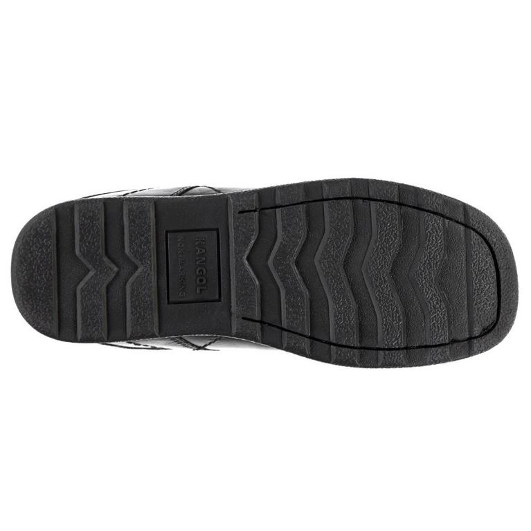 Noir - Kangol - Waltham Slip On Junior Shoes - 2