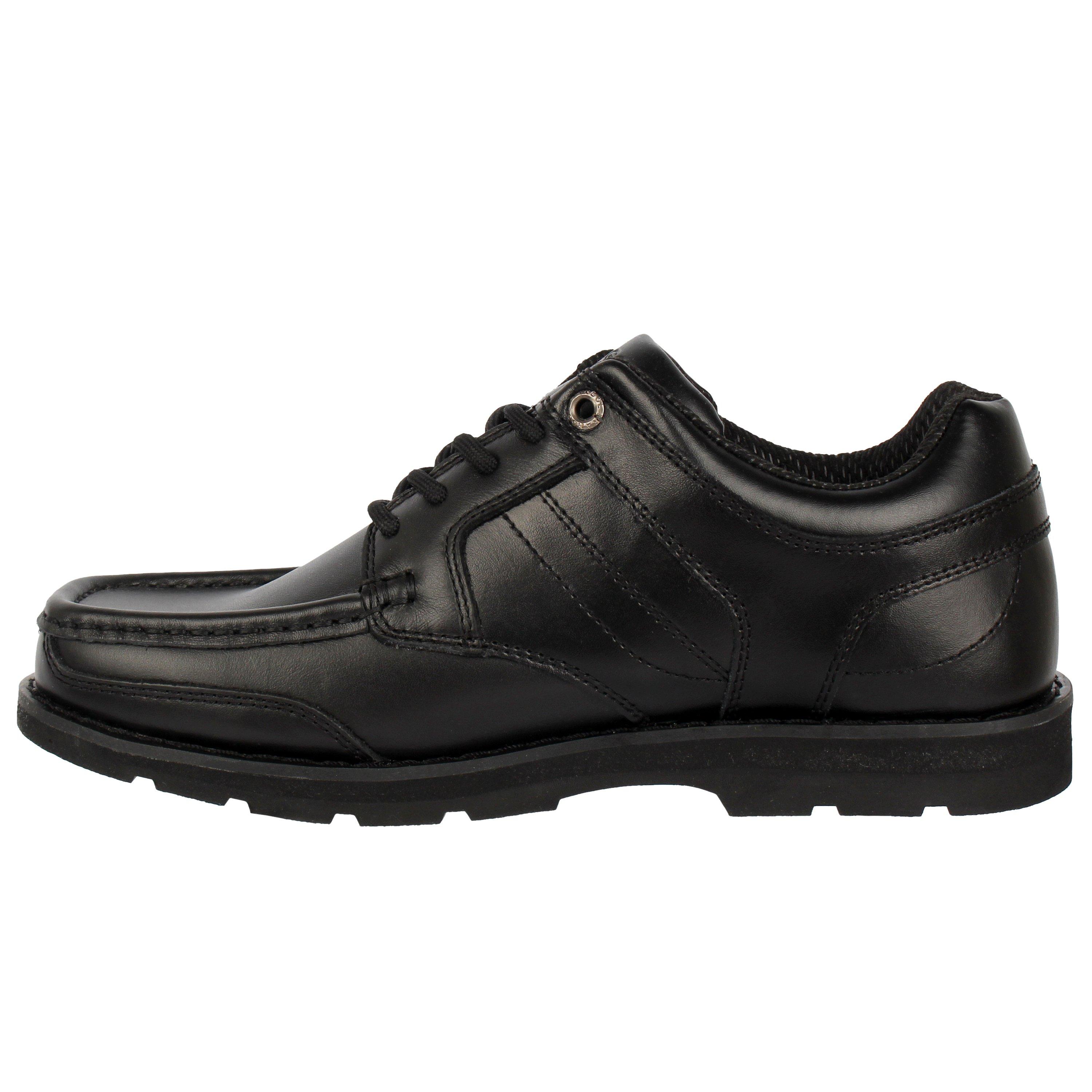 Black - Kangol - Harrow Lace Junior Shoes - 4
