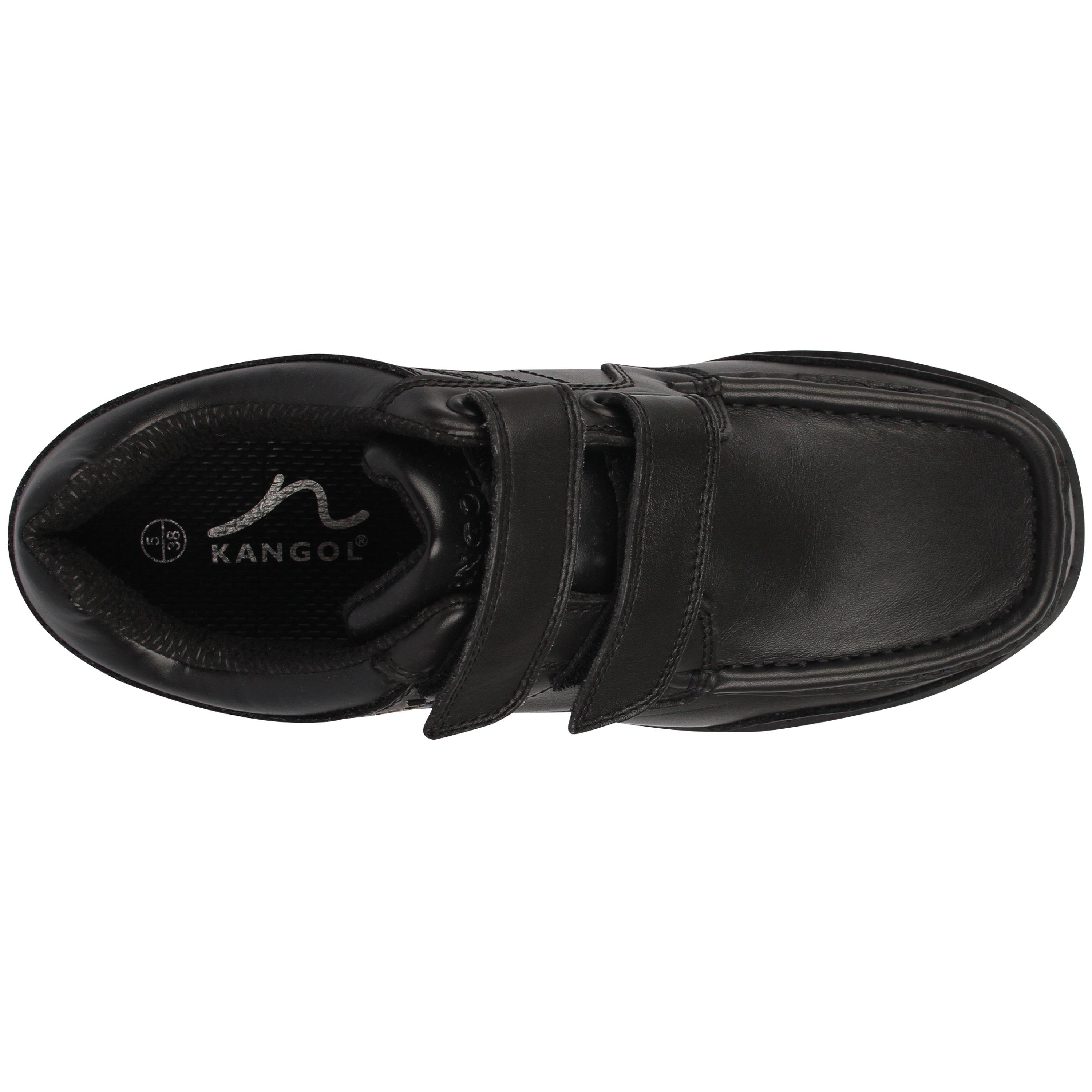 Black - Kangol - Harrow Strapped Shoes Juniors - 3