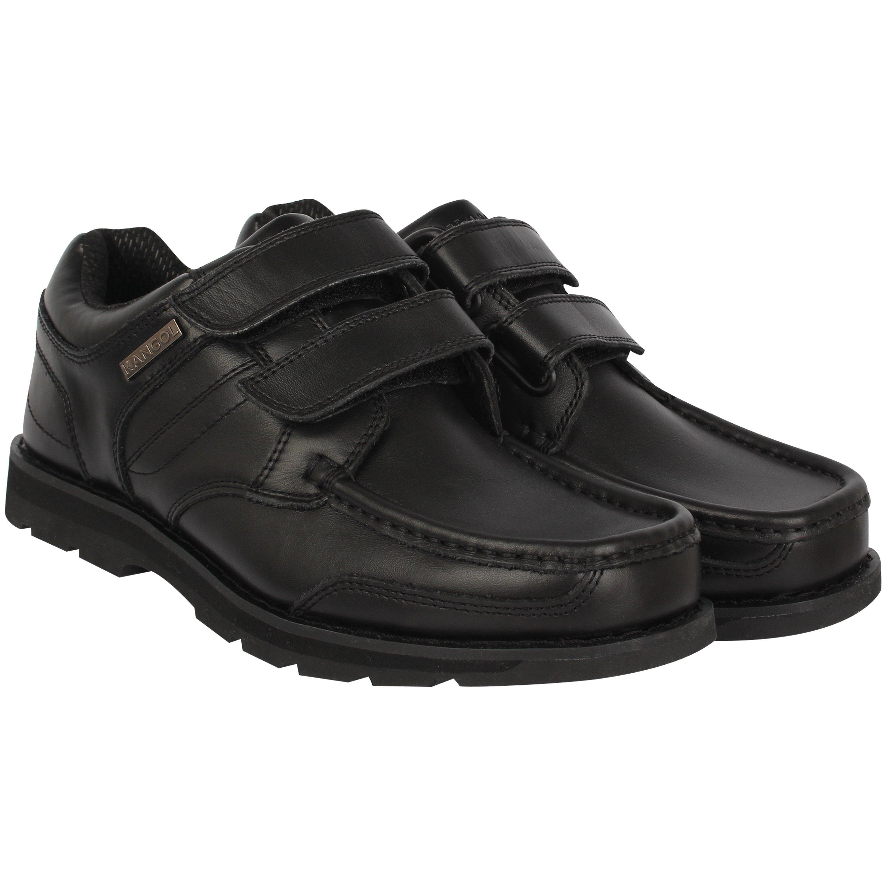 Black - Kangol - Harrow Strapped Shoes Juniors - 5