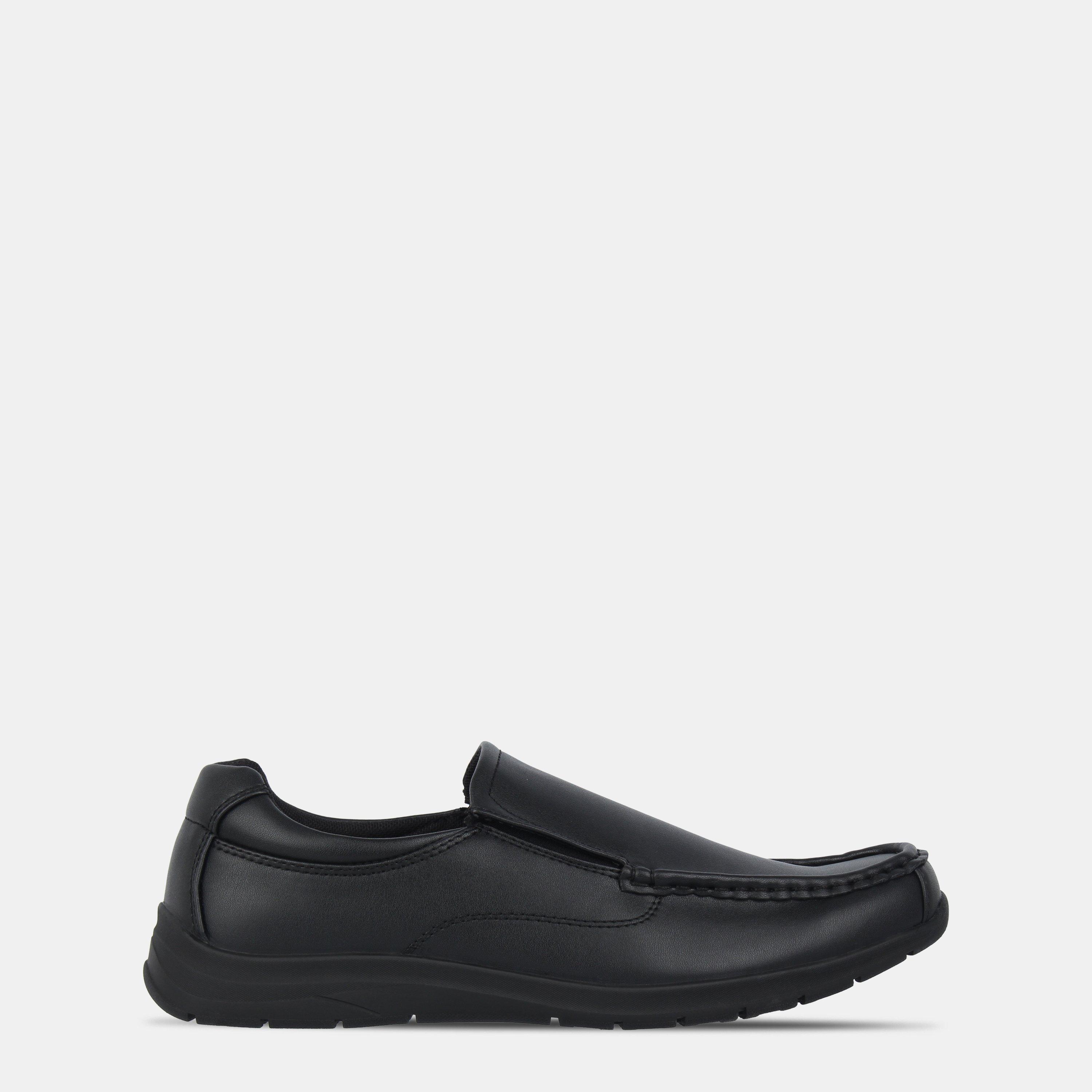 Giorgio Boys Bexley Slip On Shoes Junior - Black - 5 (38)