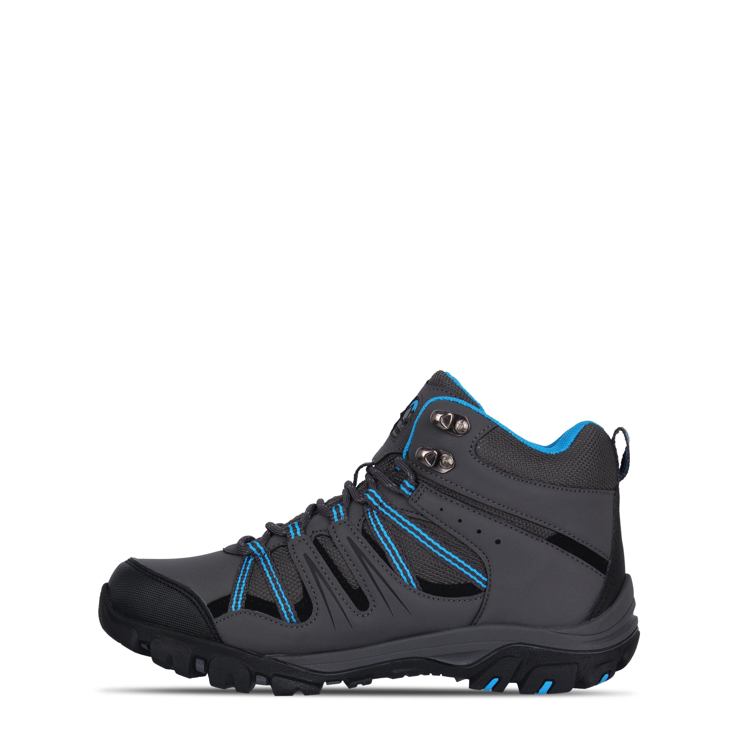 Charcoal/Blue - Gelert - Horizon Waterproof Walking Boots Juniors - 2