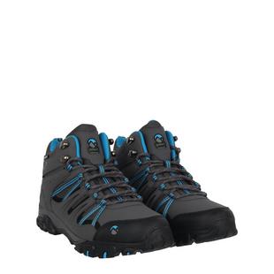 Charcoal/Blue - Gelert - Horizon Mid Waterproof Juniors Walking Boots - 3