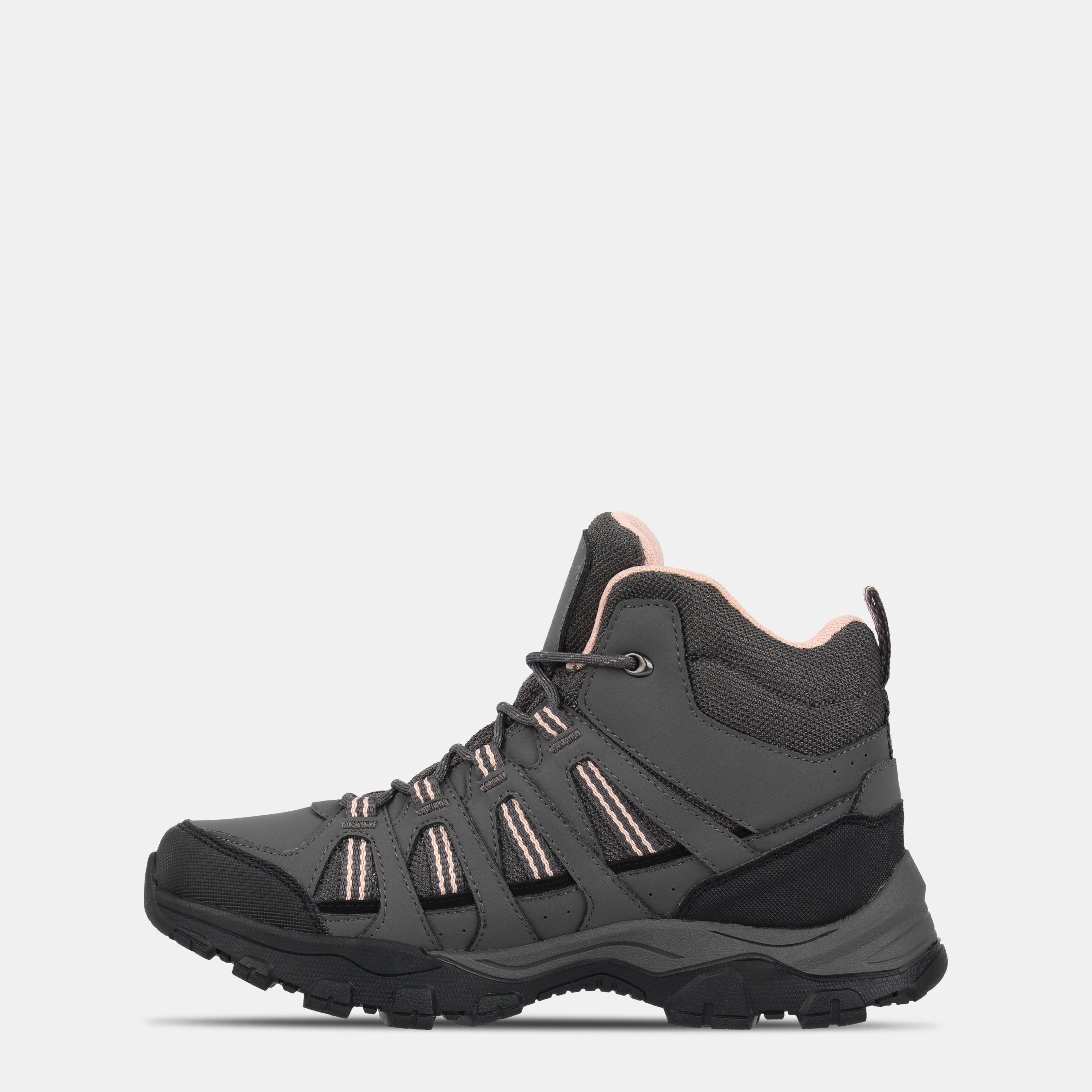 Charcoal/Pink - Gelert - Horizon Waterproof Walking Boots Juniors - 2