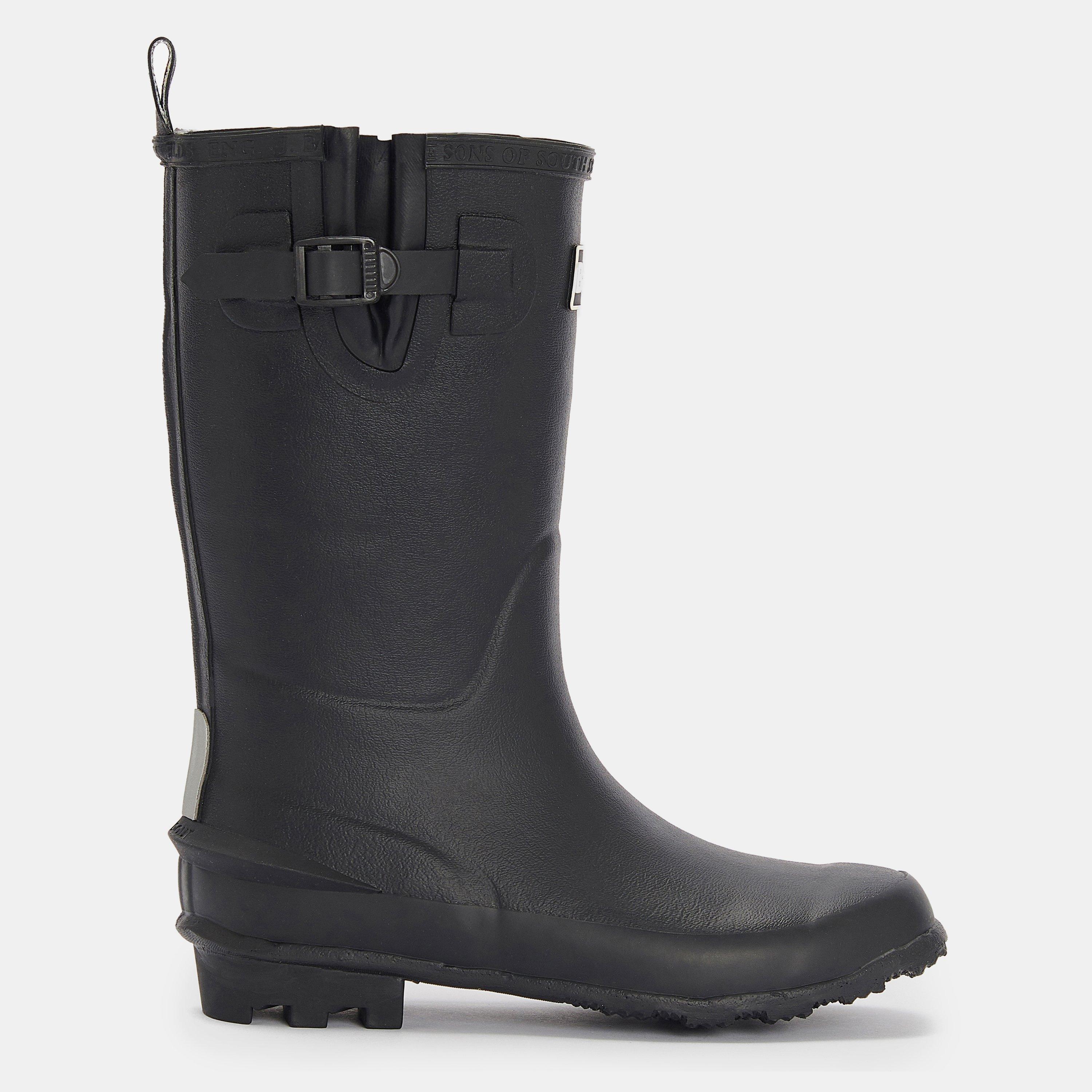 Barbour Boys' Simonsde Wellington Boots - Black Bk11 - Size C13 (32)