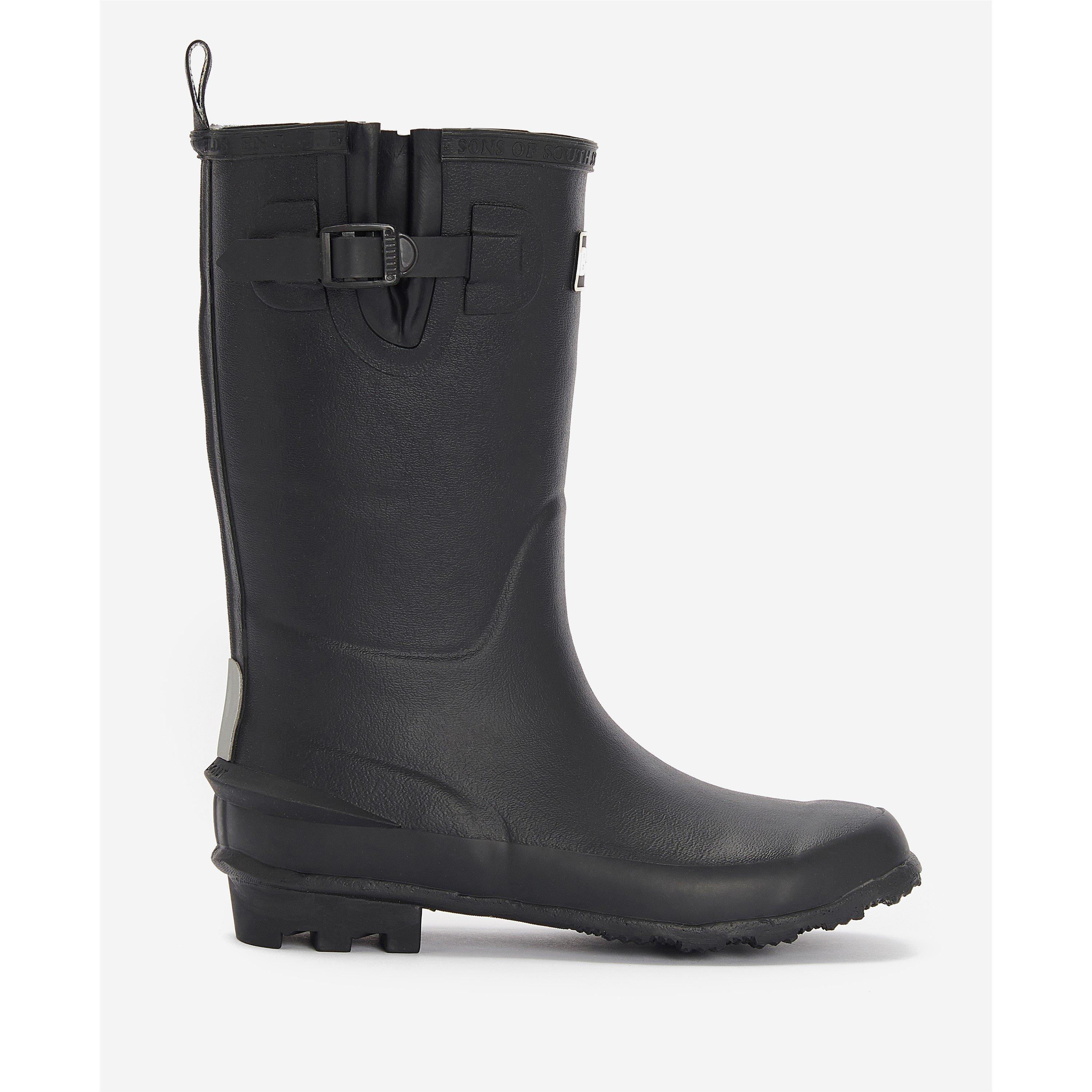 Black Bk11 - Barbour - Boys' Simonsde Wellington Boots - 1