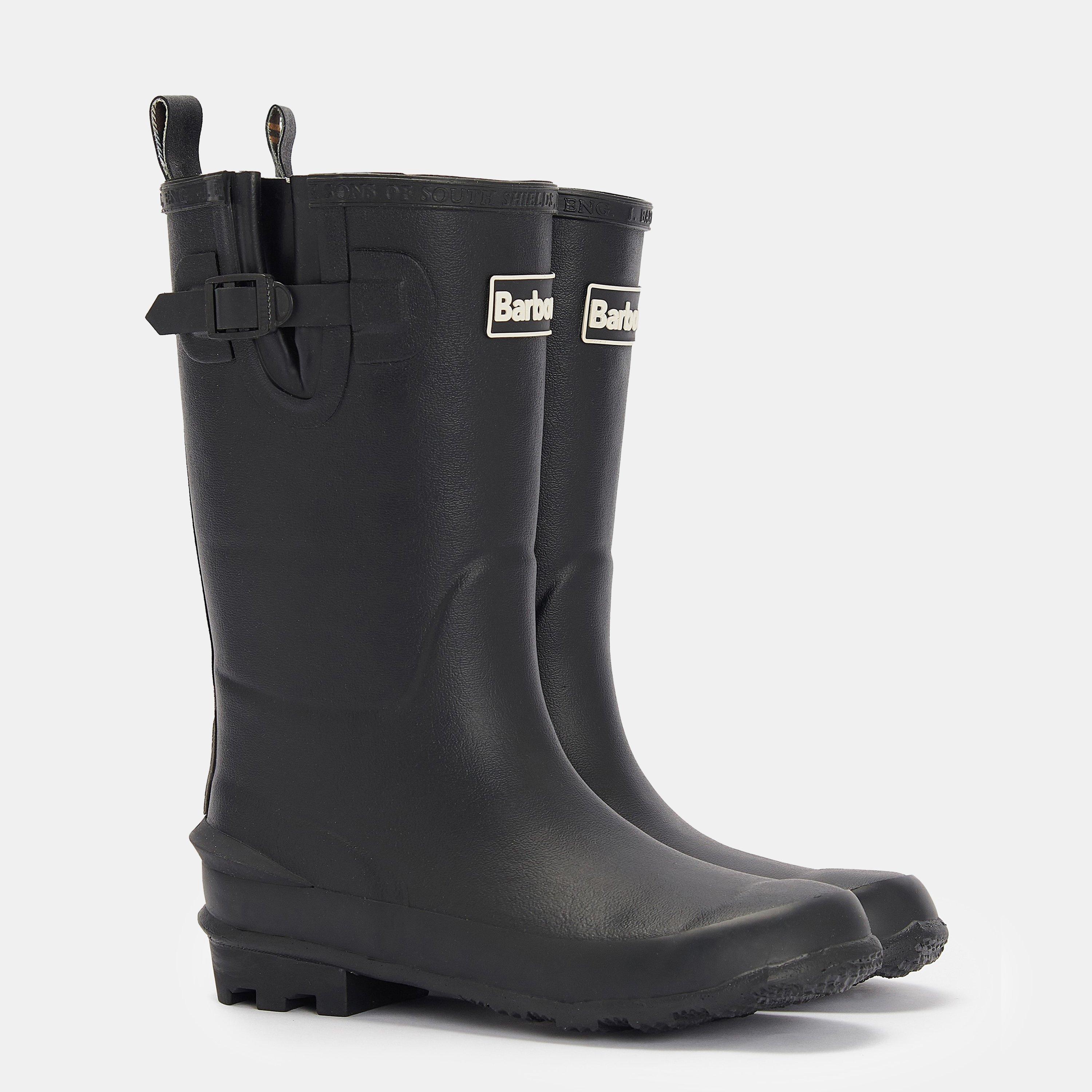 Black Bk11 - Barbour - Boys' Simonsde Wellington Boots - 2