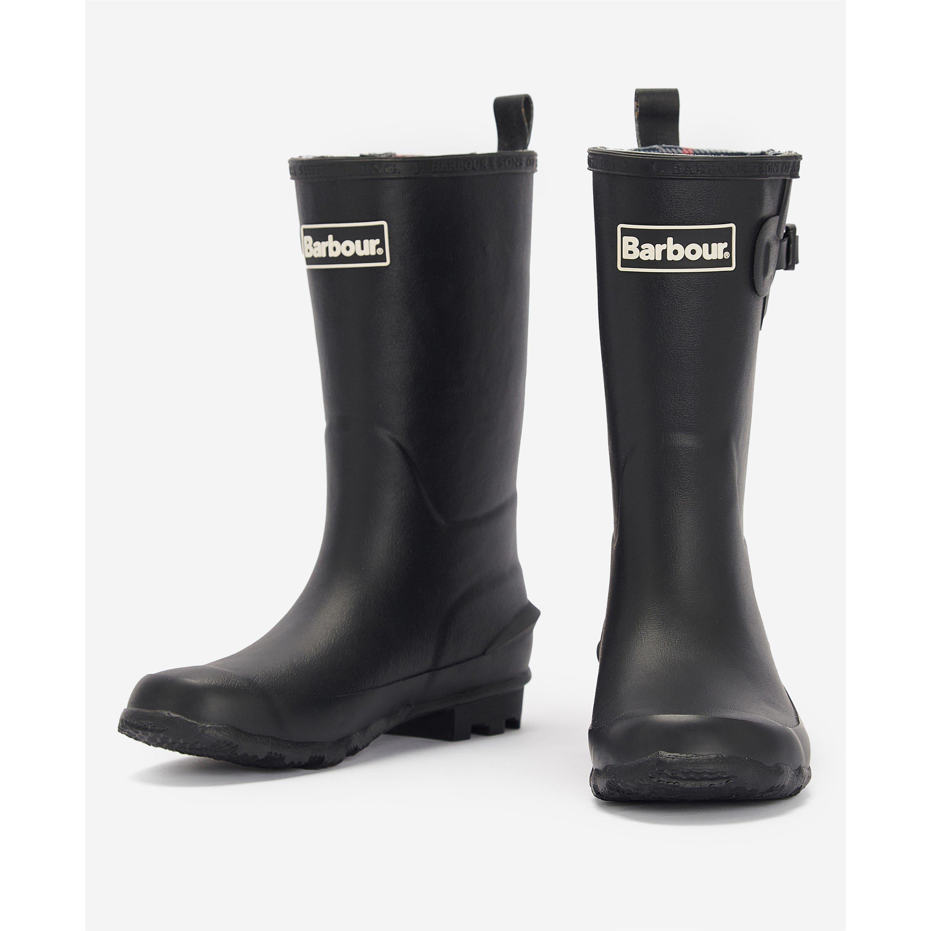 Black Bk11 - Barbour - Boys' Simonsde Wellington Boots - 6