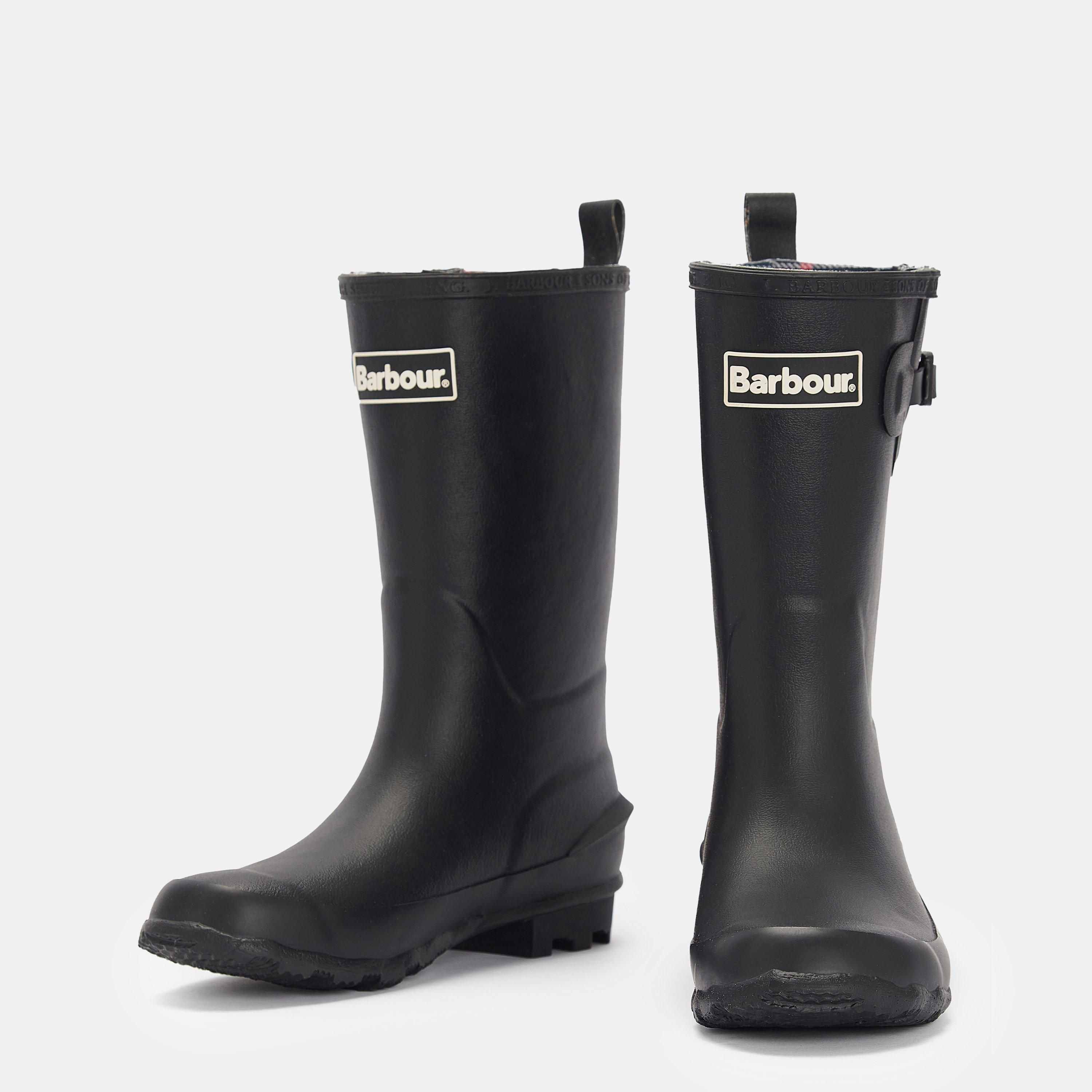Black Bk11 - Barbour - Boys' Simonsde Wellington Boots - 3
