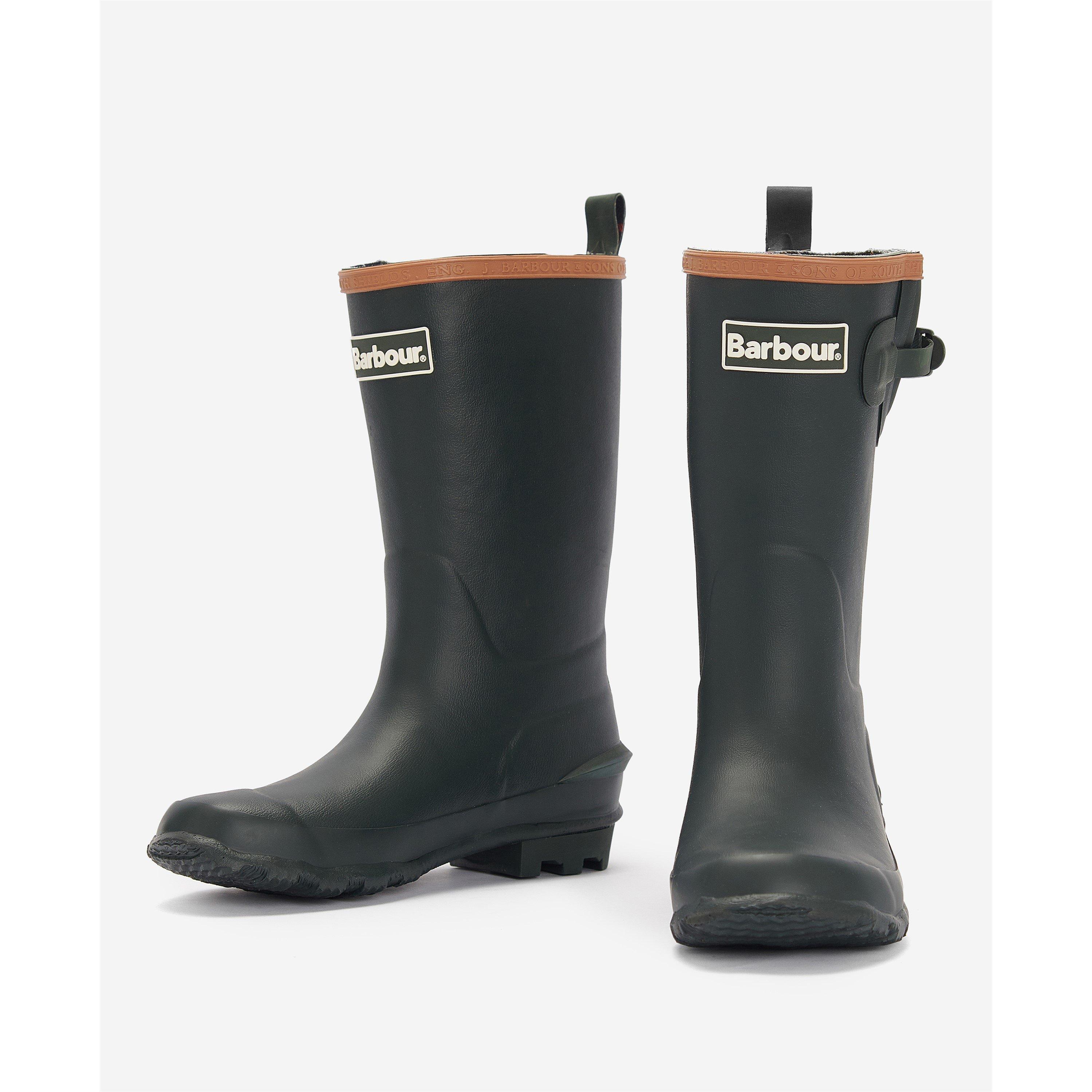 Olive OL51 - Barbour - Boys' Simonsde Wellington Boots - 7