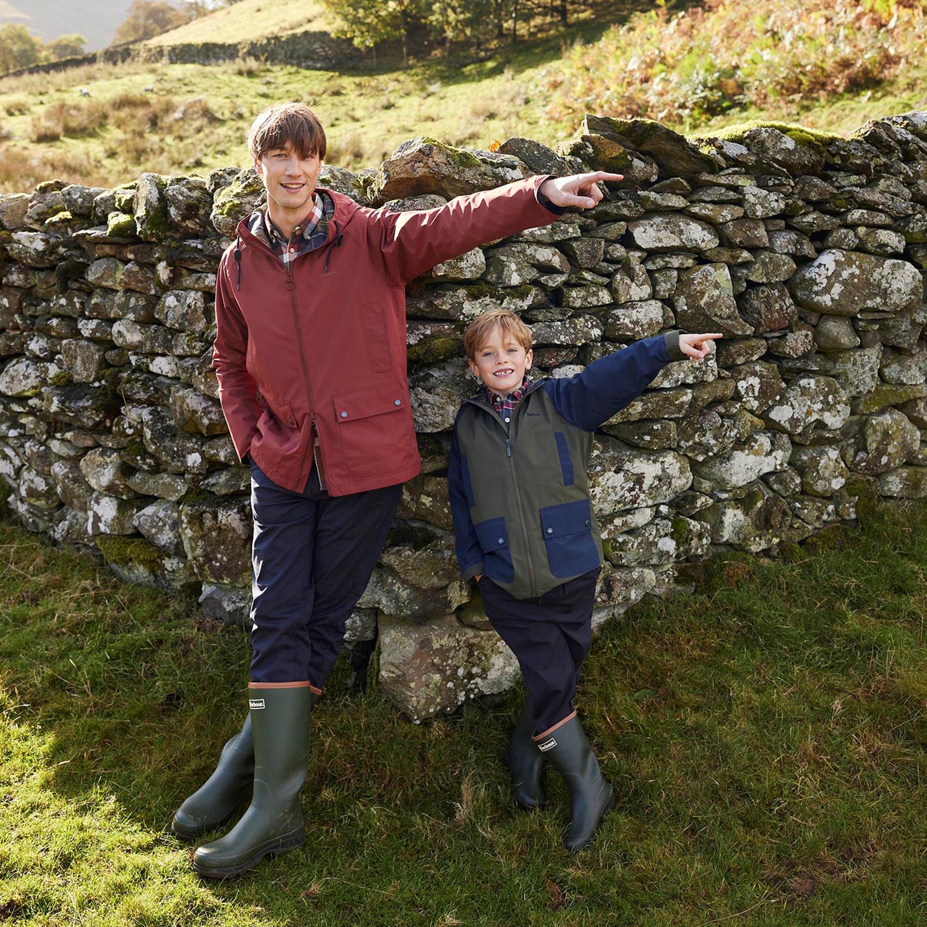 Olive OL51 - Barbour - Boys' Simonsde Wellington Boots - 6