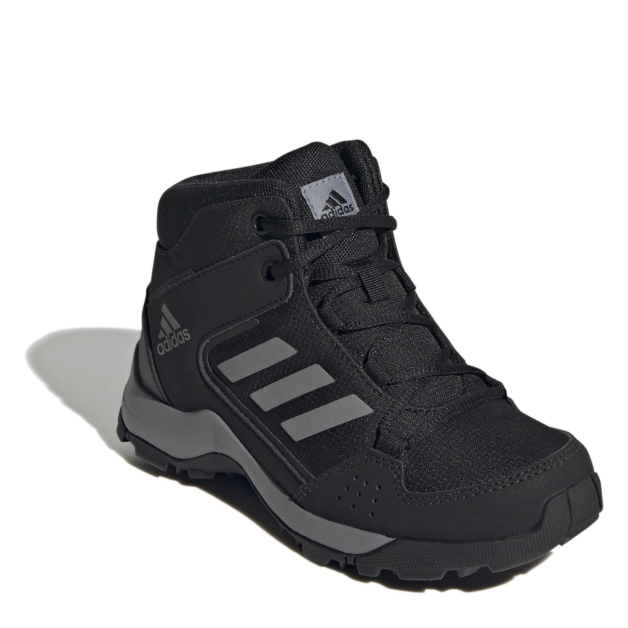 Schwarz/Grau - adidas - Terrex Hyperhiker Mid Wanderschuhe für Kinder - 3