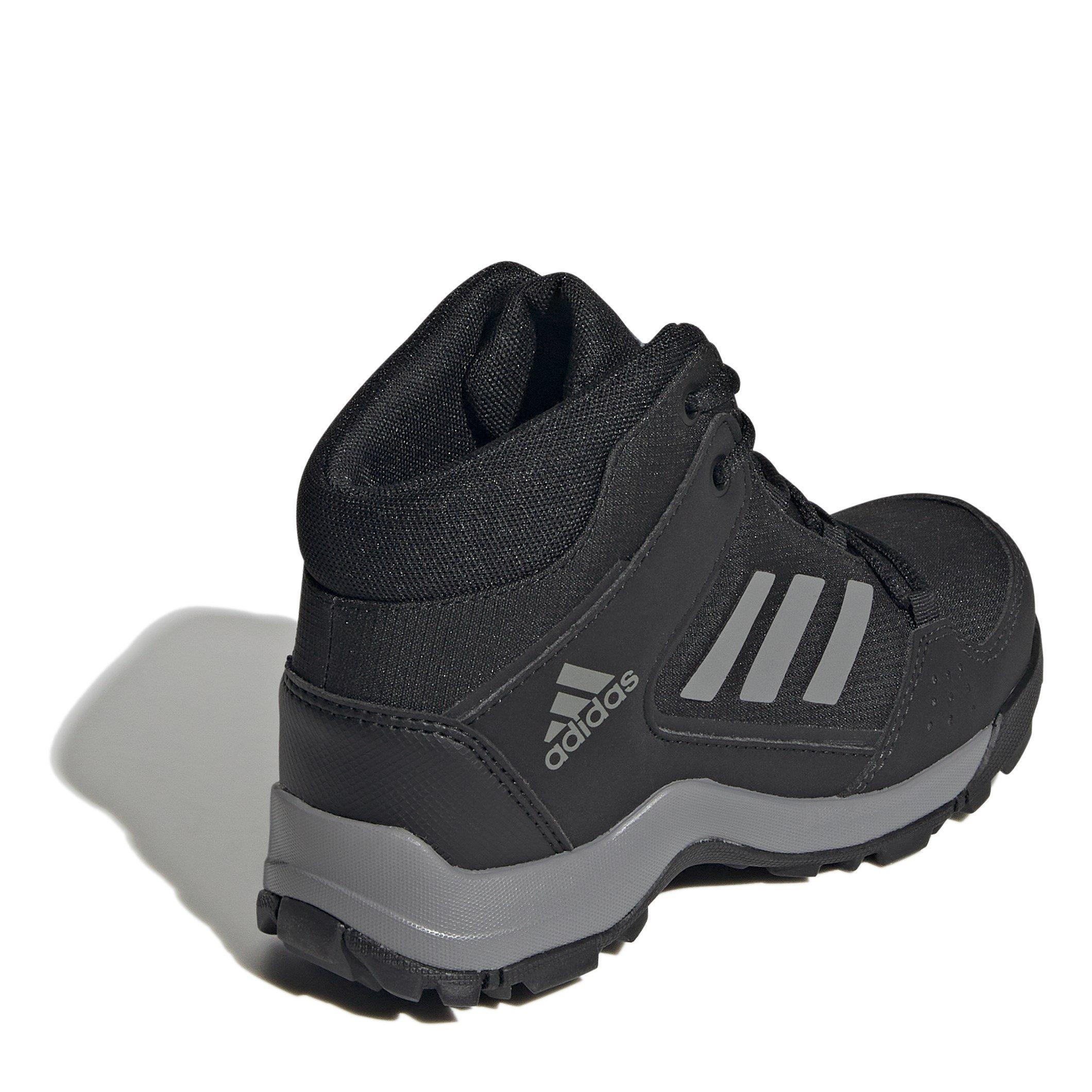 Schwarz/Grau - adidas - Terrex Hyperhiker Mid Wanderschuhe für Kinder - 4