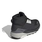 Noir - adidas - Terrex Trailmaker Mid RAIN.RDY Hiking Shoes Junior Boys - 4