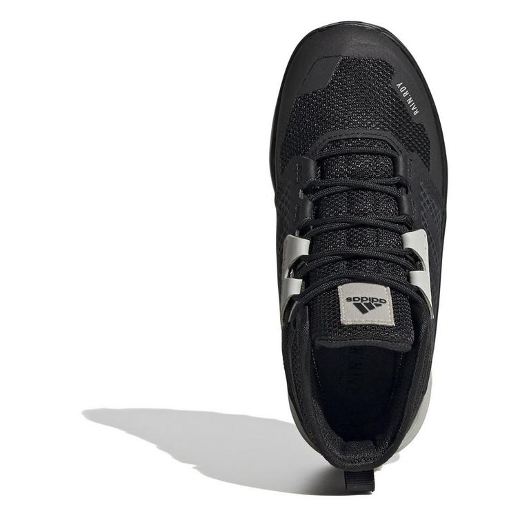 Noir - adidas - Terrex Trailmaker Mid RAIN.RDY Hiking Shoes Junior Boys - 5