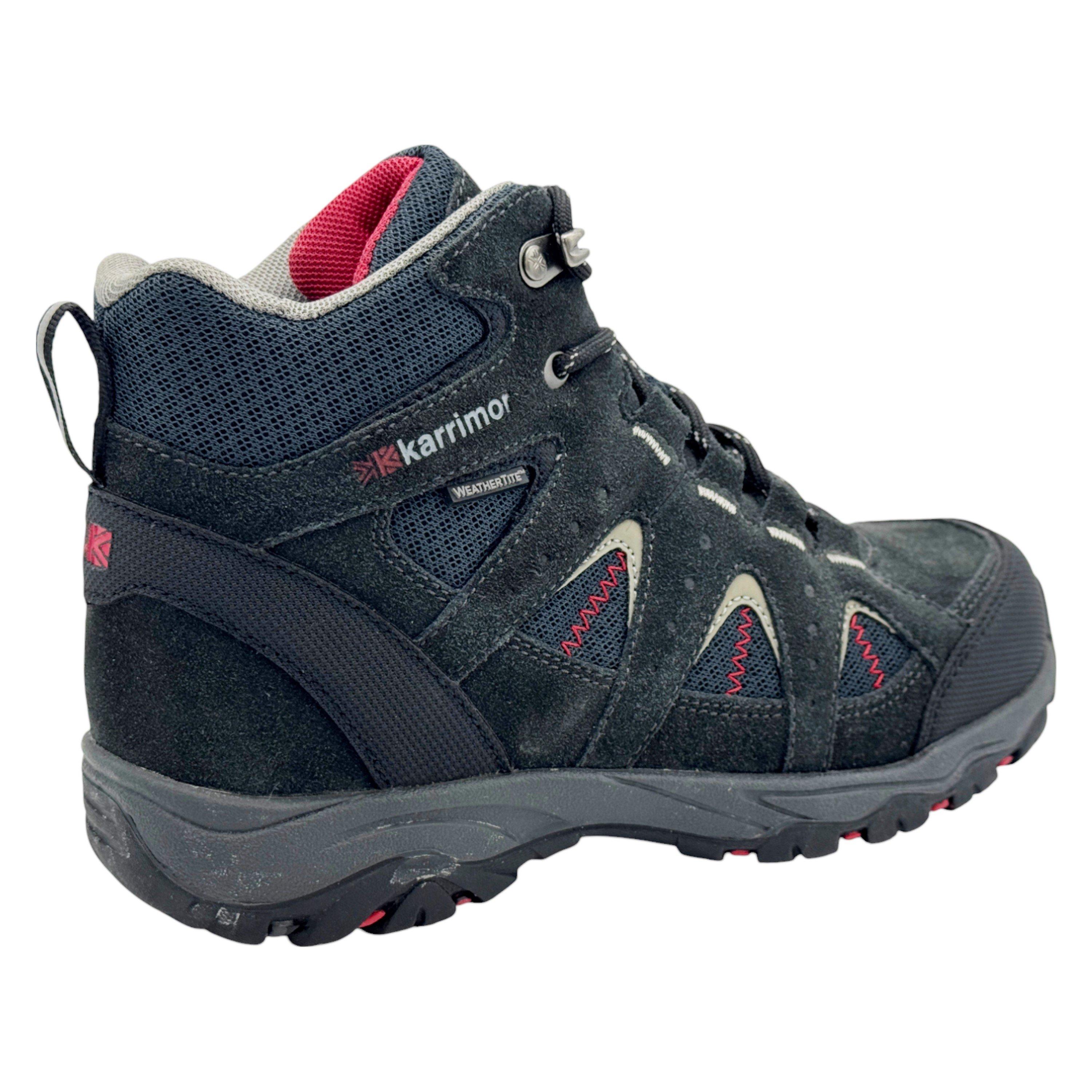 Black/Red - Karrimor - Karrimor Mount Waterproof Walking Boots Juniors - 2
