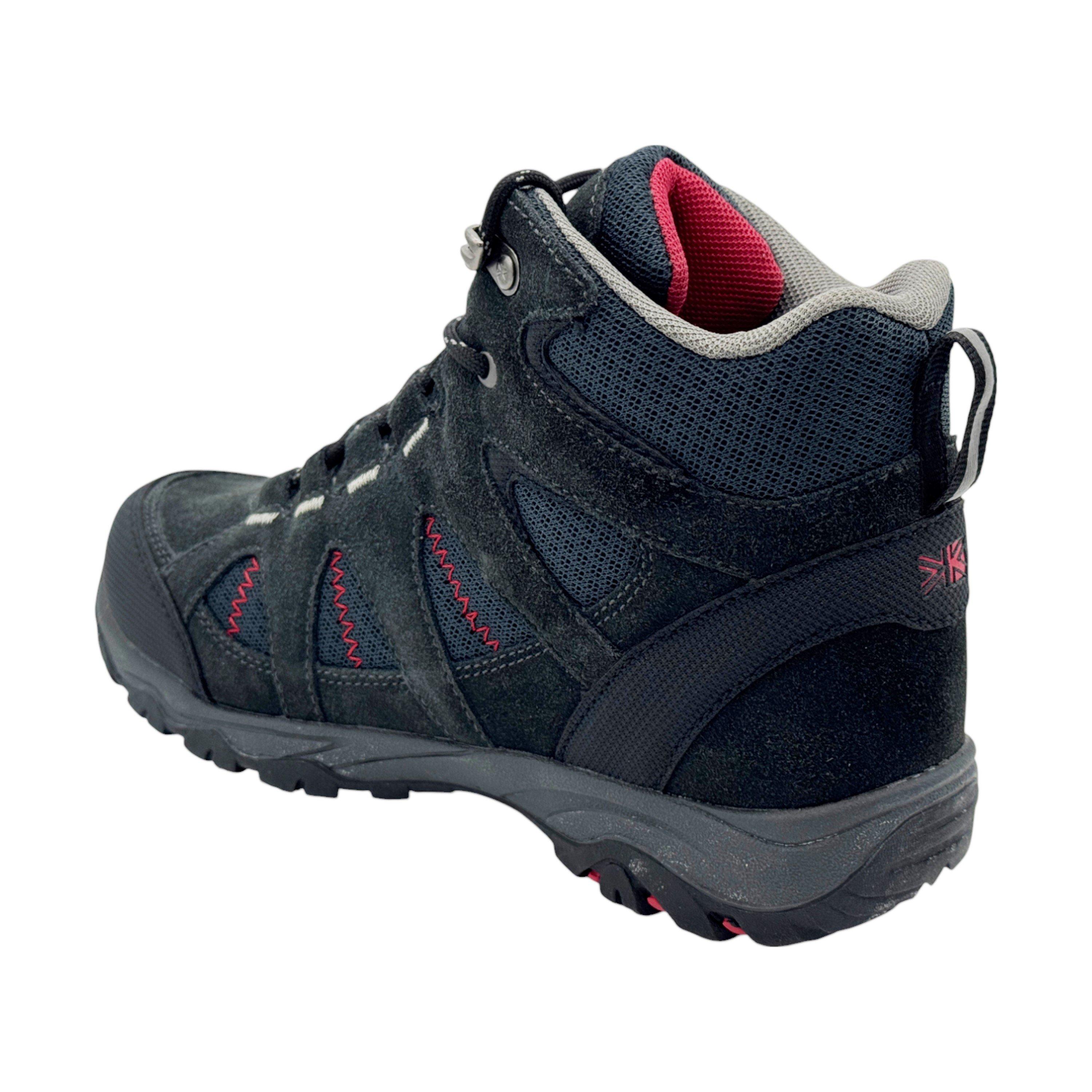 Black/Red - Karrimor - Karrimor Mount Waterproof Walking Boots Juniors - 5