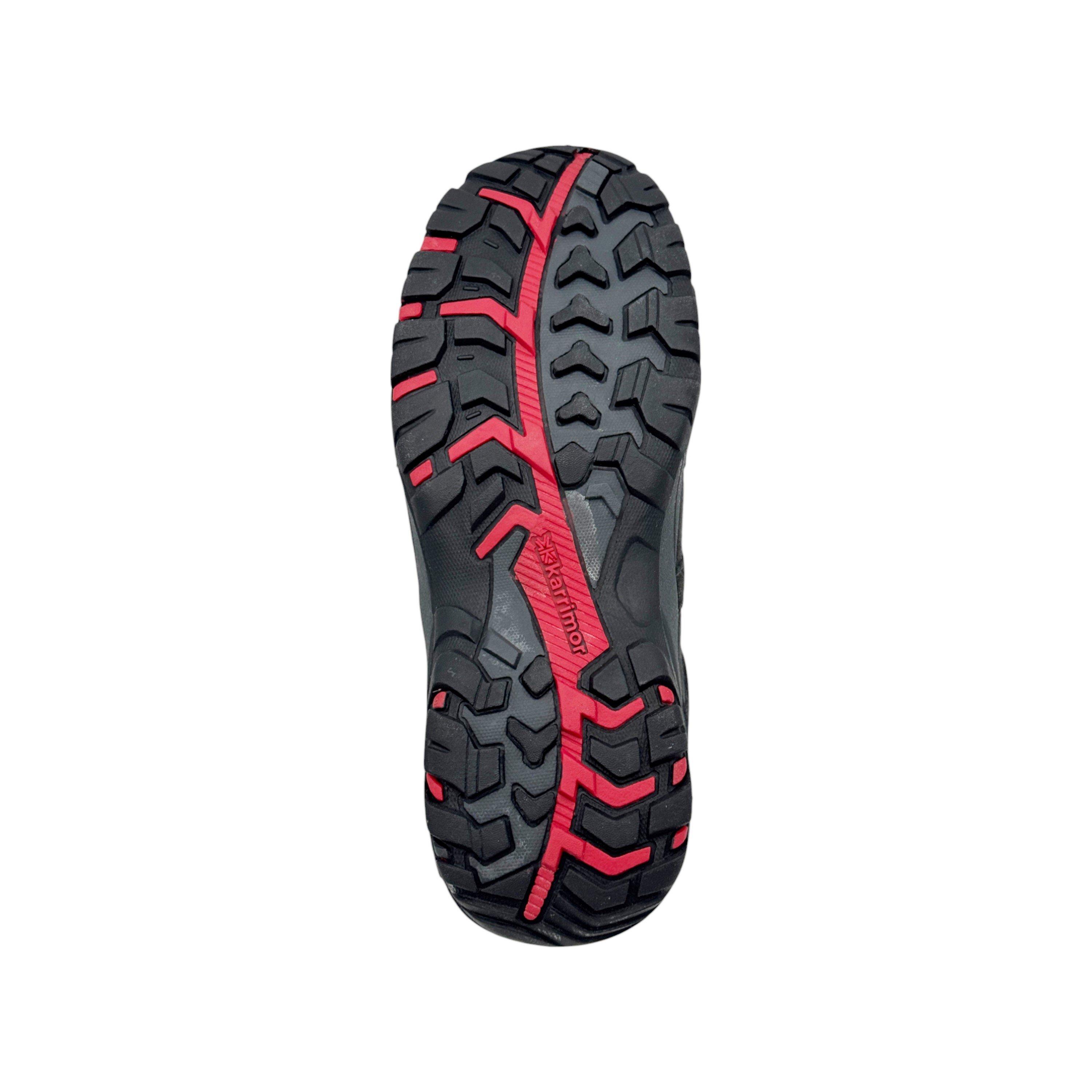 Black/Red - Karrimor - Karrimor Mount Waterproof Walking Boots Juniors - 6