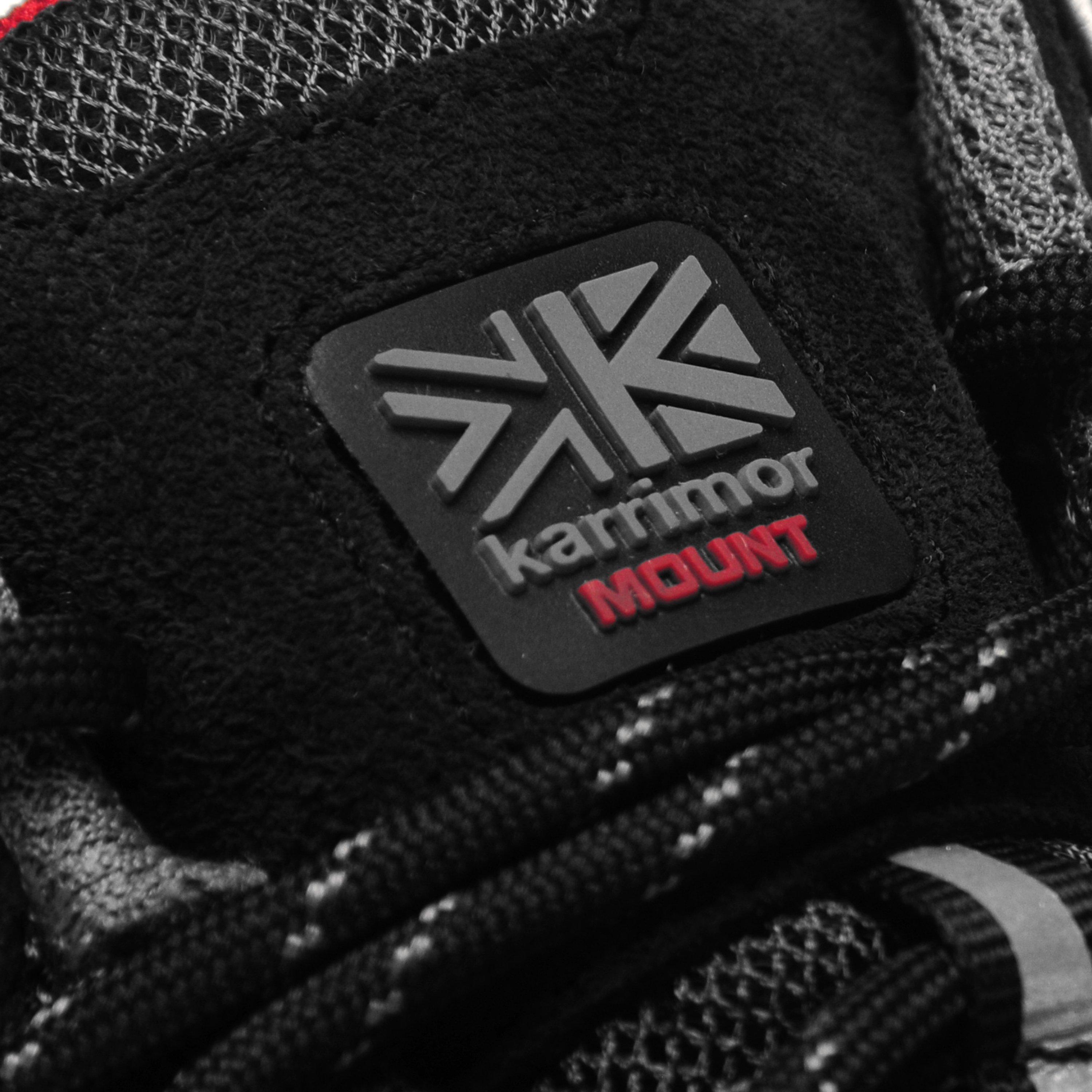 Black/Red - Karrimor - Karrimor Mount Waterproof Walking Boots Juniors - 7