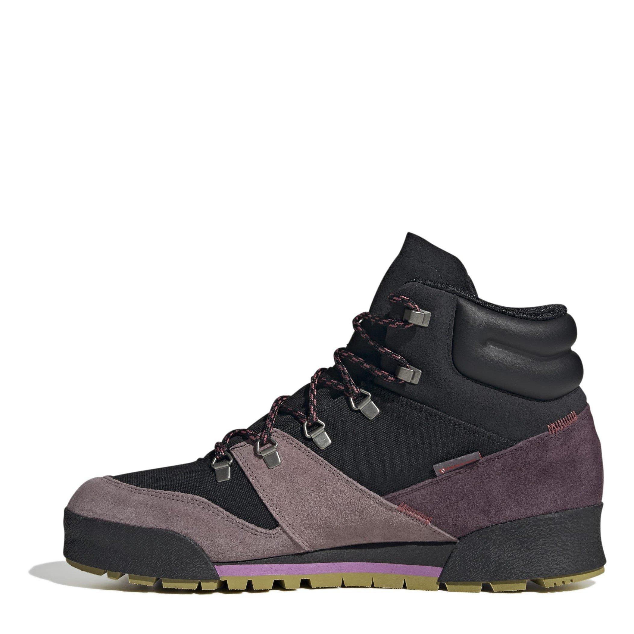 Black/Won Oxide - adidas - Terrex Snowpitch COLD.RDY Hiking Shoes Juniors - 2